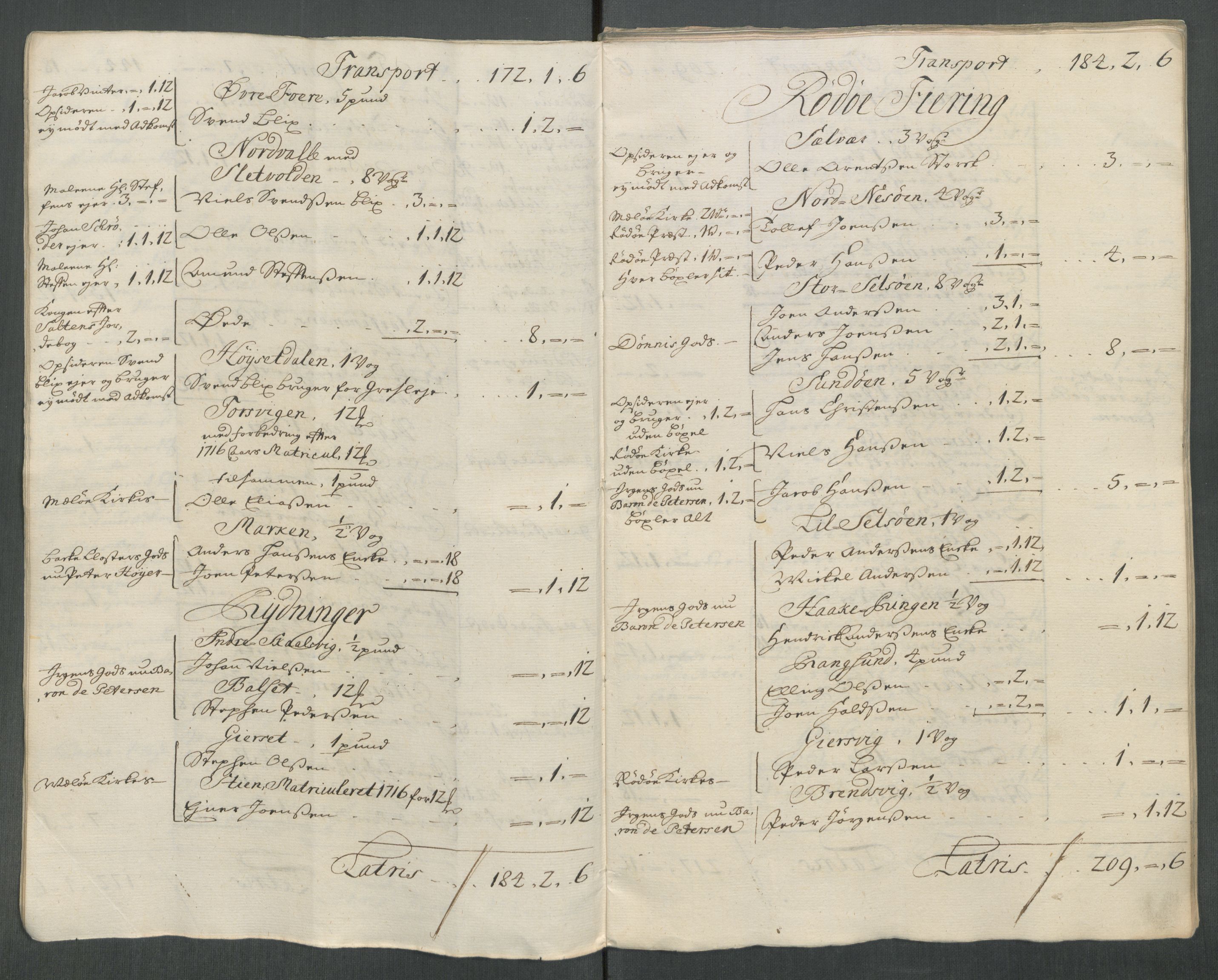 Rentekammeret inntil 1814, Reviderte regnskaper, Fogderegnskap, AV/RA-EA-4092/R65/L4515: Fogderegnskap Helgeland, 1717, p. 30
