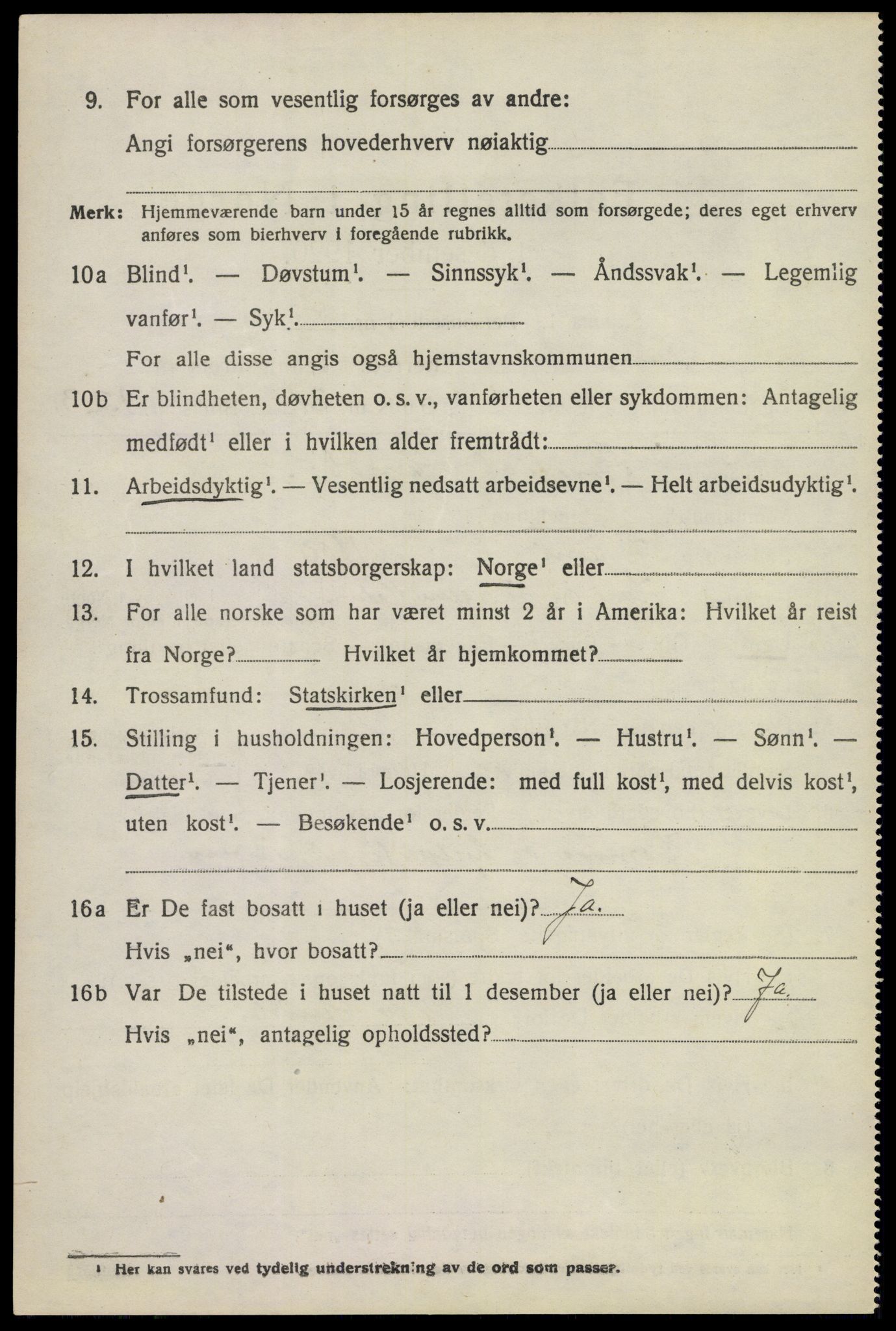 SAKO, 1920 census for Modum, 1920, p. 19424