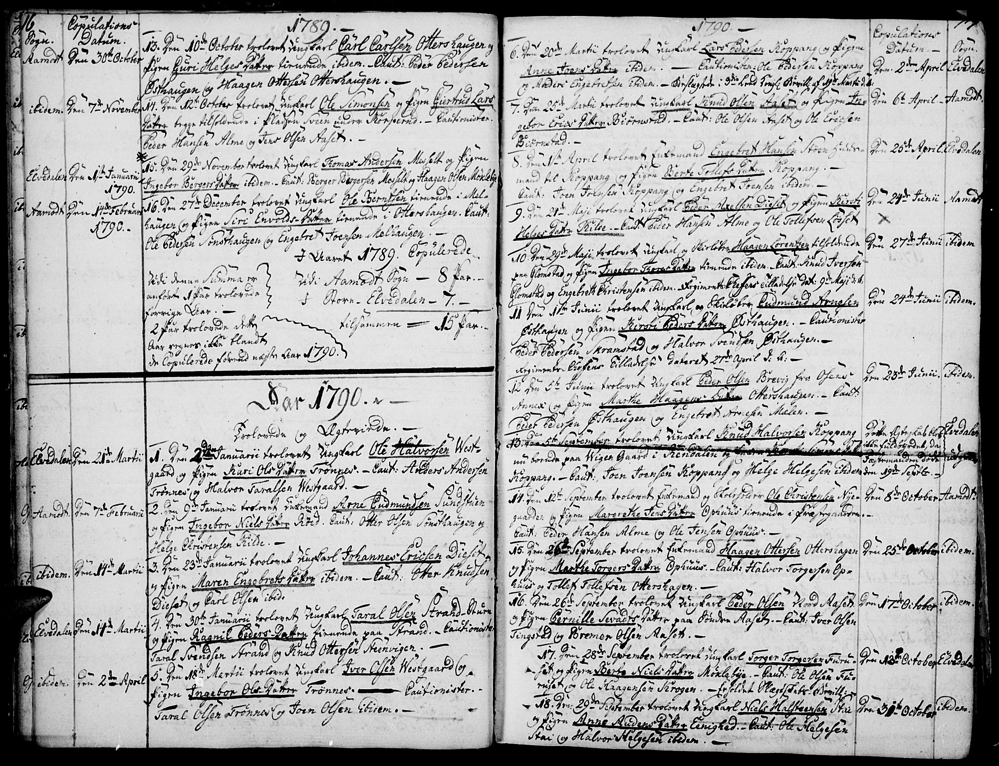 Åmot prestekontor, Hedmark, AV/SAH-PREST-056/H/Ha/Haa/L0003: Parish register (official) no. 3, 1780-1810, p. 16-17
