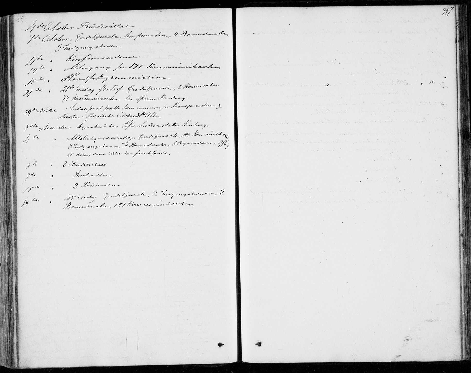 Lund sokneprestkontor, AV/SAST-A-101809/S06/L0009: Parish register (official) no. A 8, 1853-1877, p. 357