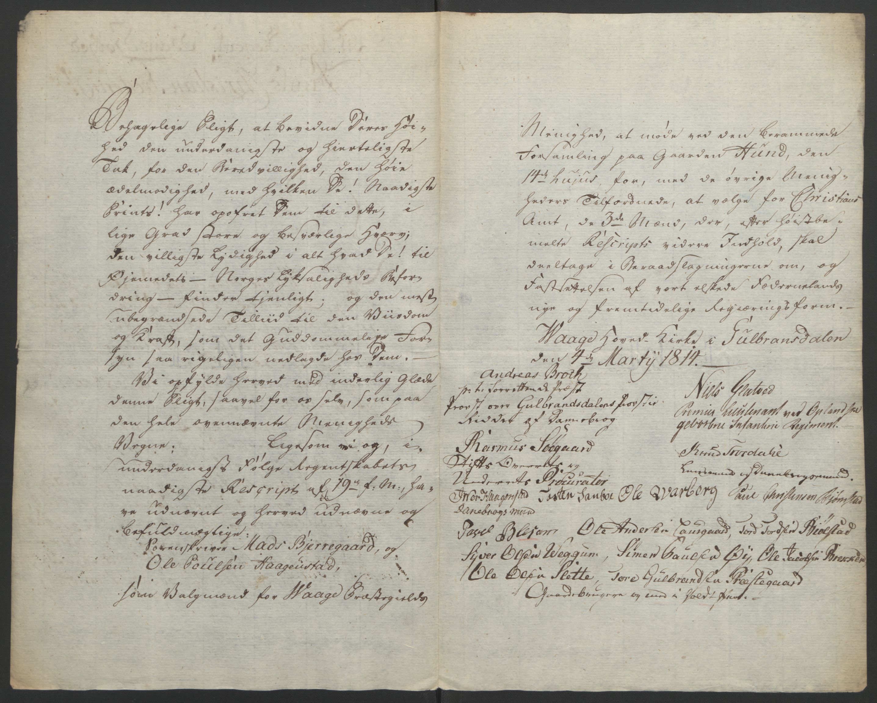 Statsrådssekretariatet, AV/RA-S-1001/D/Db/L0007: Fullmakter for Eidsvollsrepresentantene i 1814. , 1814, p. 297