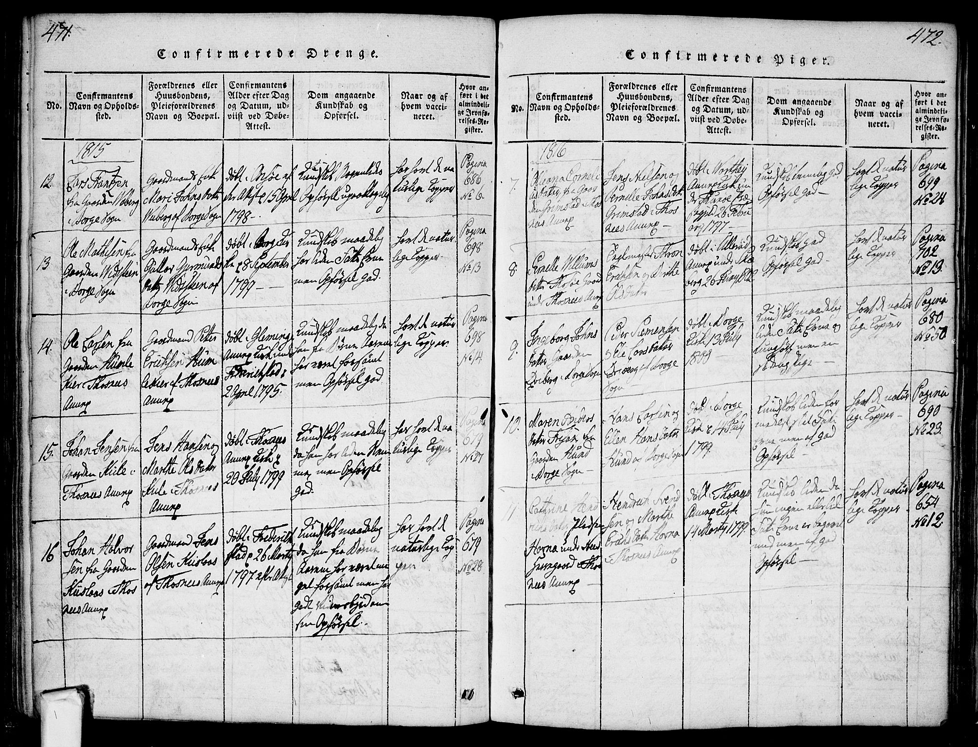 Borge prestekontor Kirkebøker, AV/SAO-A-10903/F/Fa/L0003: Parish register (official) no. I 3, 1815-1836, p. 471-472