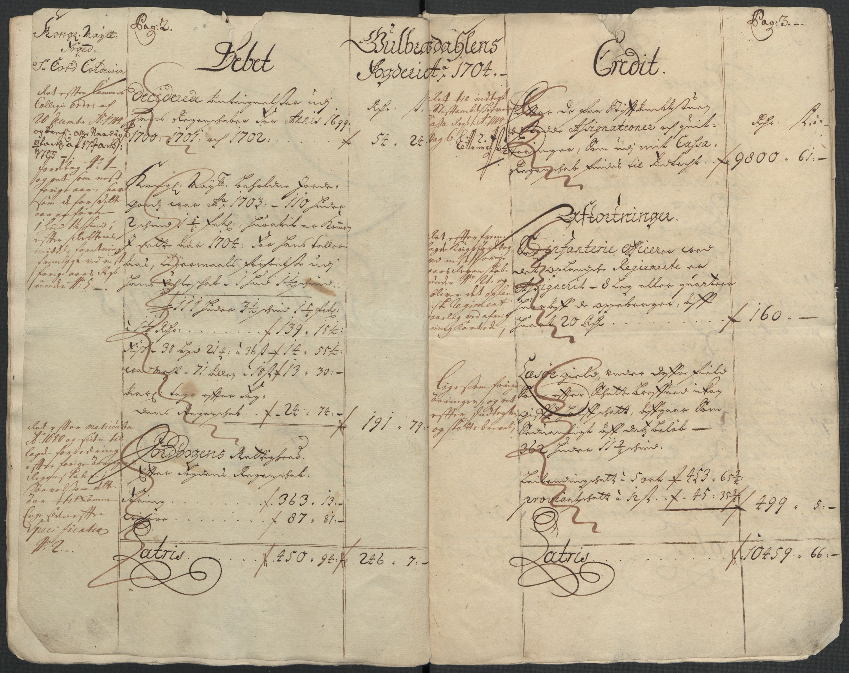 Rentekammeret inntil 1814, Reviderte regnskaper, Fogderegnskap, AV/RA-EA-4092/R17/L1177: Fogderegnskap Gudbrandsdal, 1704, p. 21