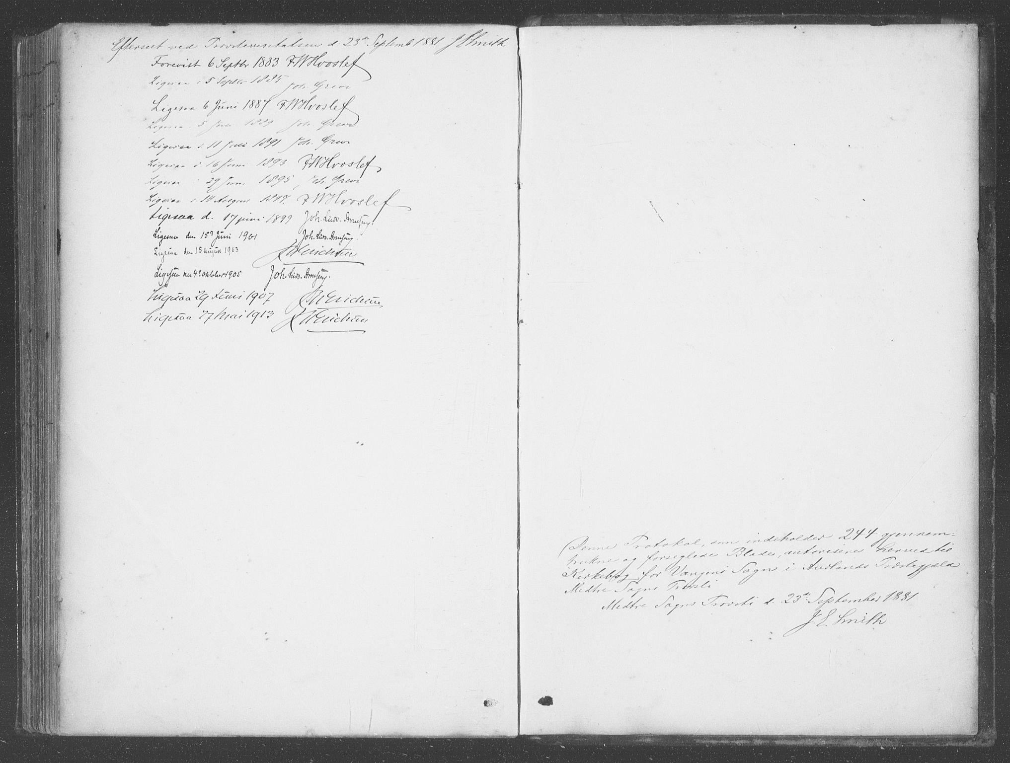 Aurland sokneprestembete, AV/SAB-A-99937/H/Ha/Hab/L0001: Parish register (official) no. B  1, 1880-1909