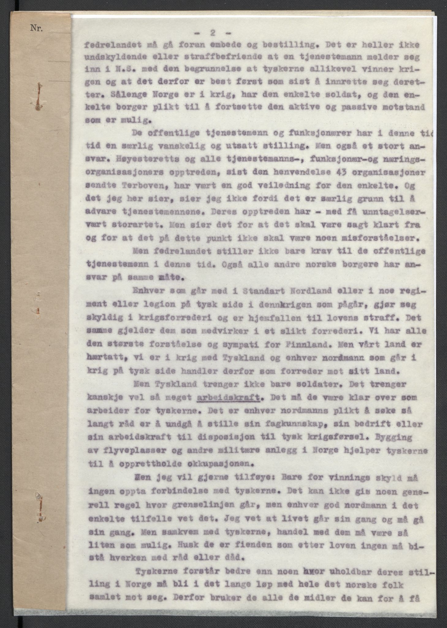 Landssvikarkivet, Oslo politikammer, AV/RA-S-3138-01/D/Da/L0003: Dnr. 29, 1945, p. 625