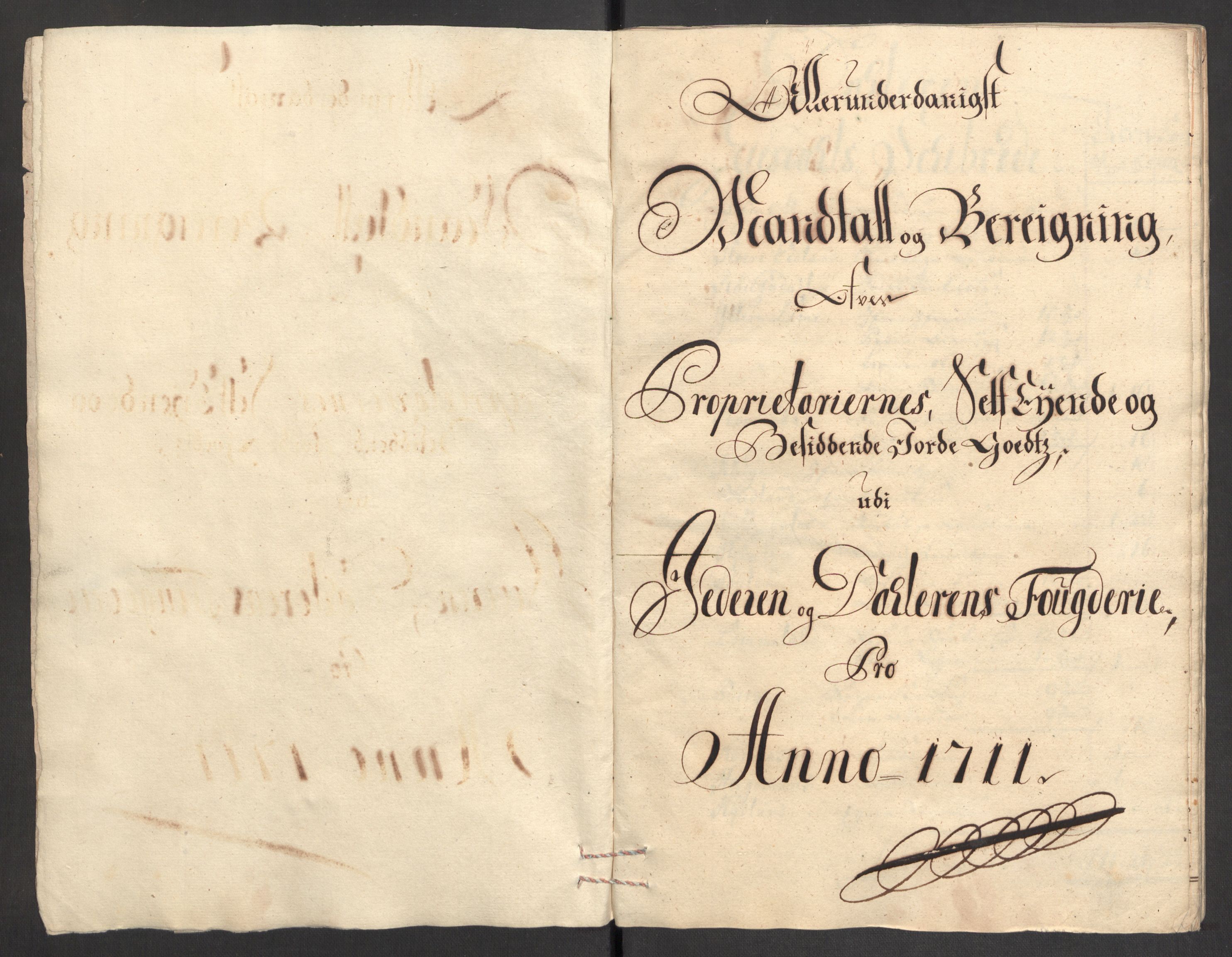 Rentekammeret inntil 1814, Reviderte regnskaper, Fogderegnskap, AV/RA-EA-4092/R46/L2735: Fogderegnskap Jæren og Dalane, 1711, p. 176