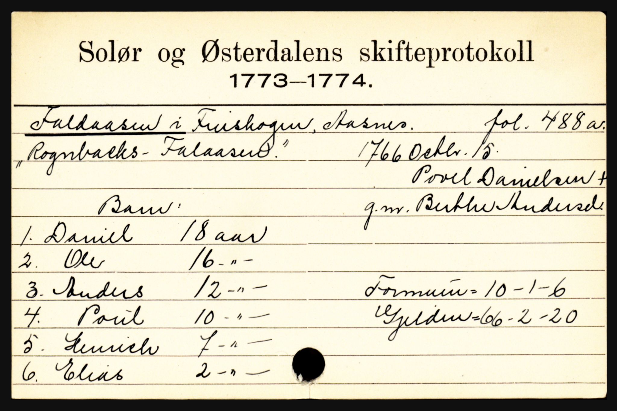 Solør og Østerdalen sorenskriveri, SAH/TING-024/J, 1716-1774, p. 1175