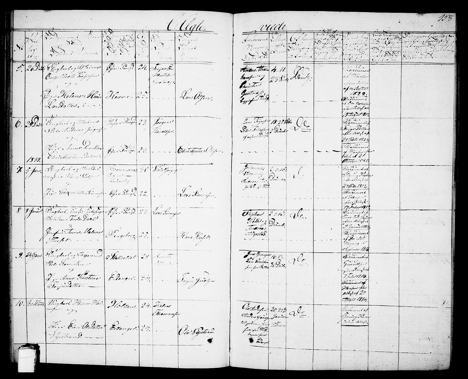 Porsgrunn kirkebøker , SAKO/A-104/G/Gb/L0002: Parish register (copy) no. II 2, 1828-1841, p. 158