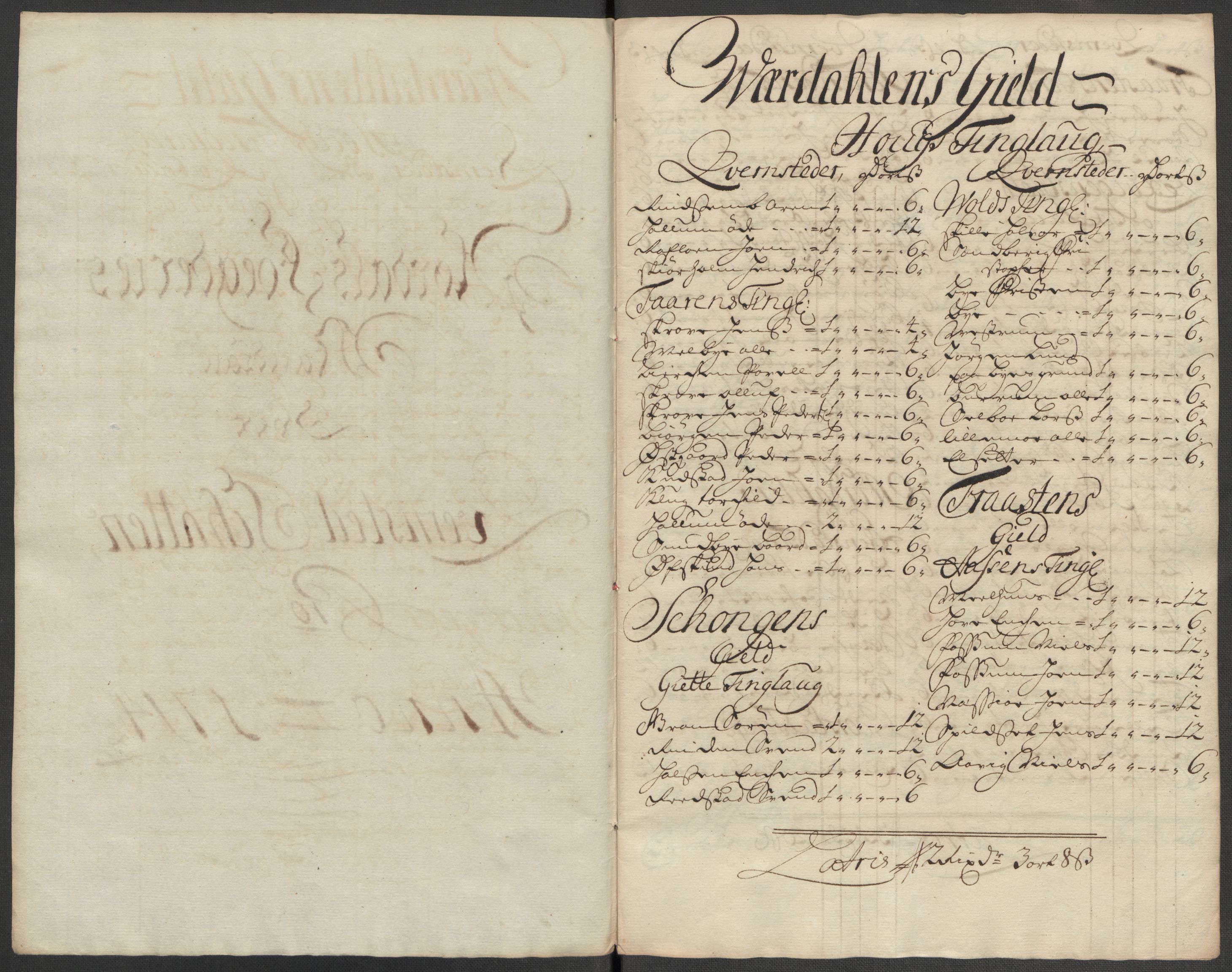 Rentekammeret inntil 1814, Reviderte regnskaper, Fogderegnskap, RA/EA-4092/R62/L4204: Fogderegnskap Stjørdal og Verdal, 1714, p. 131