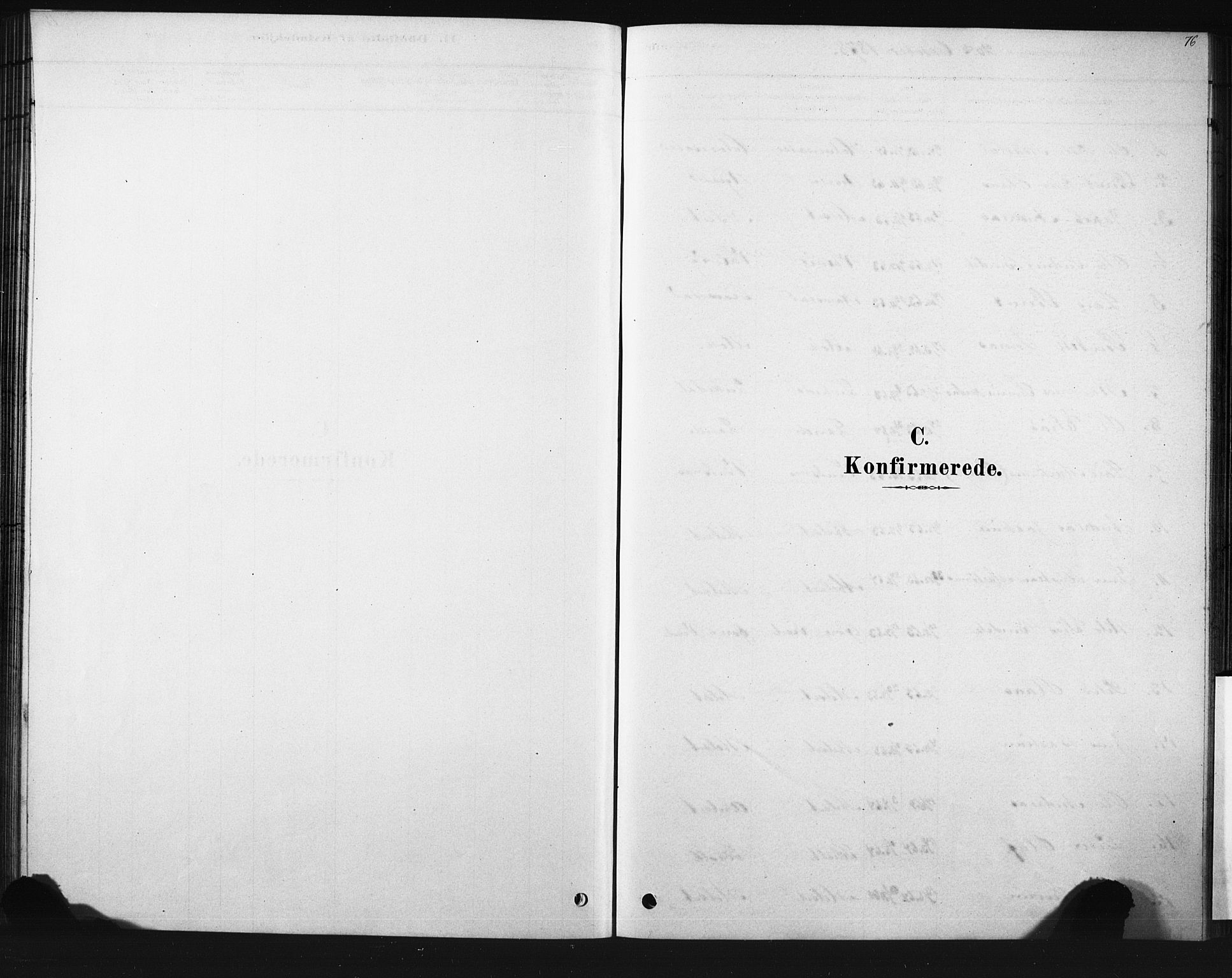 Ministerialprotokoller, klokkerbøker og fødselsregistre - Møre og Romsdal, SAT/A-1454/522/L0326: Parish register (copy) no. 522C05, 1878-1890, p. 76