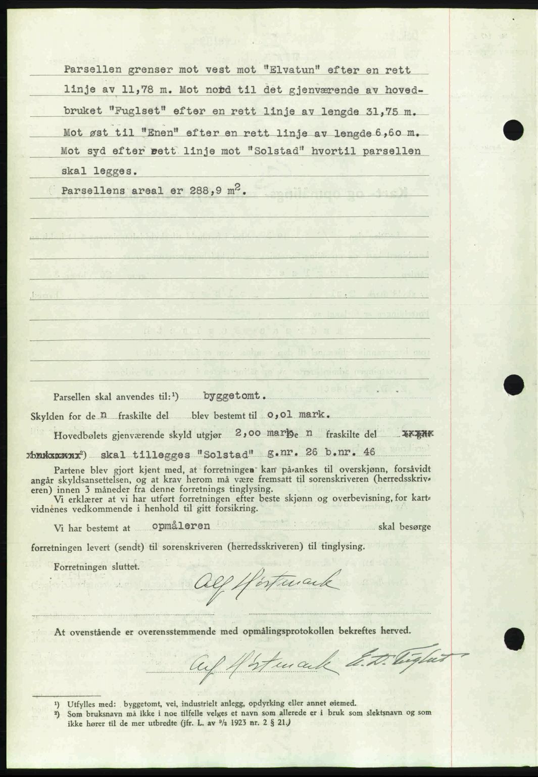 Romsdal sorenskriveri, AV/SAT-A-4149/1/2/2C: Mortgage book no. A6, 1938-1939, Diary no: : 489/1939