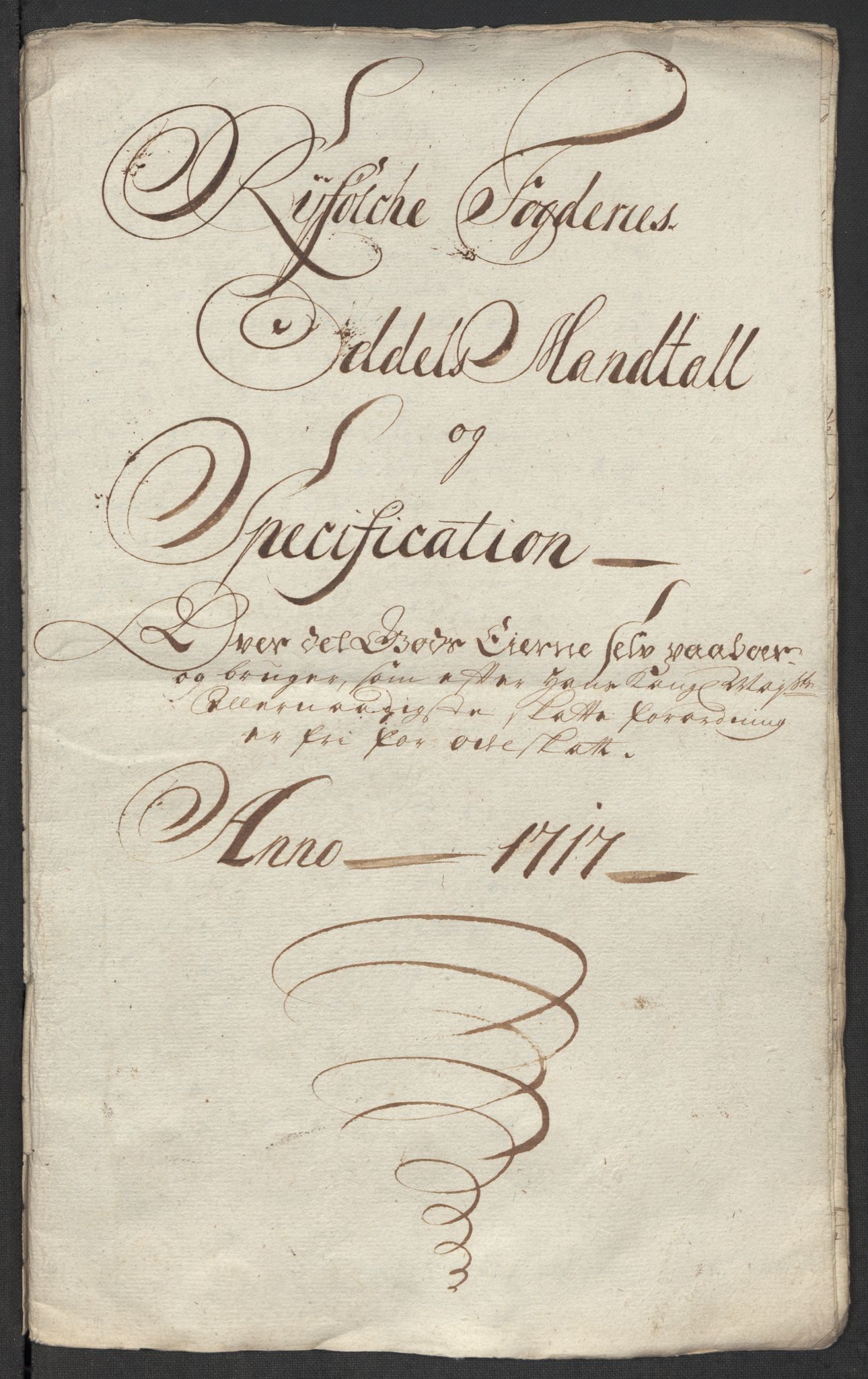 Rentekammeret inntil 1814, Reviderte regnskaper, Fogderegnskap, AV/RA-EA-4092/R47/L2870: Fogderegnskap Ryfylke, 1717, p. 310