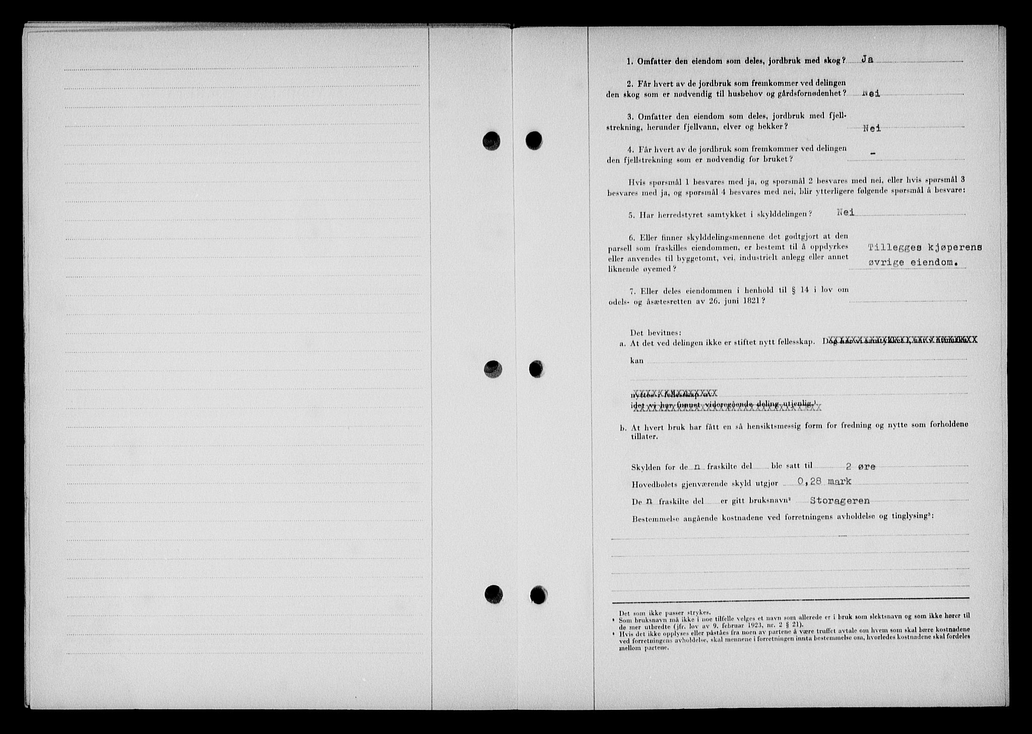 Mandal sorenskriveri, SAK/1221-0005/001/G/Gb/Gba/L0087: Mortgage book no. A-24, 1953-1953, Diary no: : 646/1953