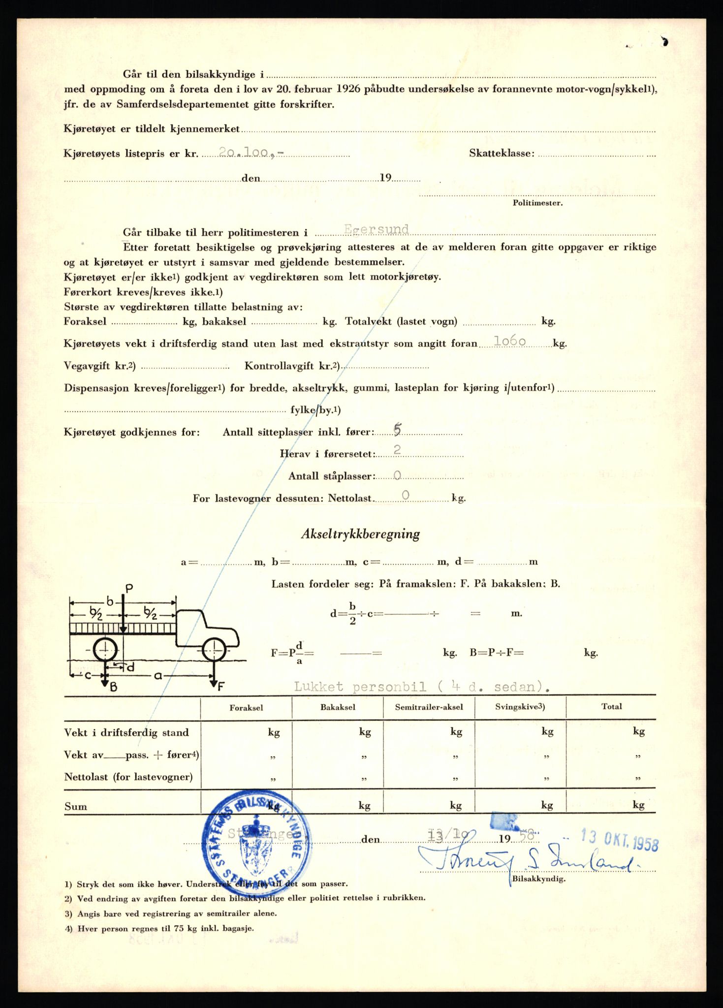 Stavanger trafikkstasjon, AV/SAST-A-101942/0/F/L0037: L-20500 - L-21499, 1930-1971, p. 448