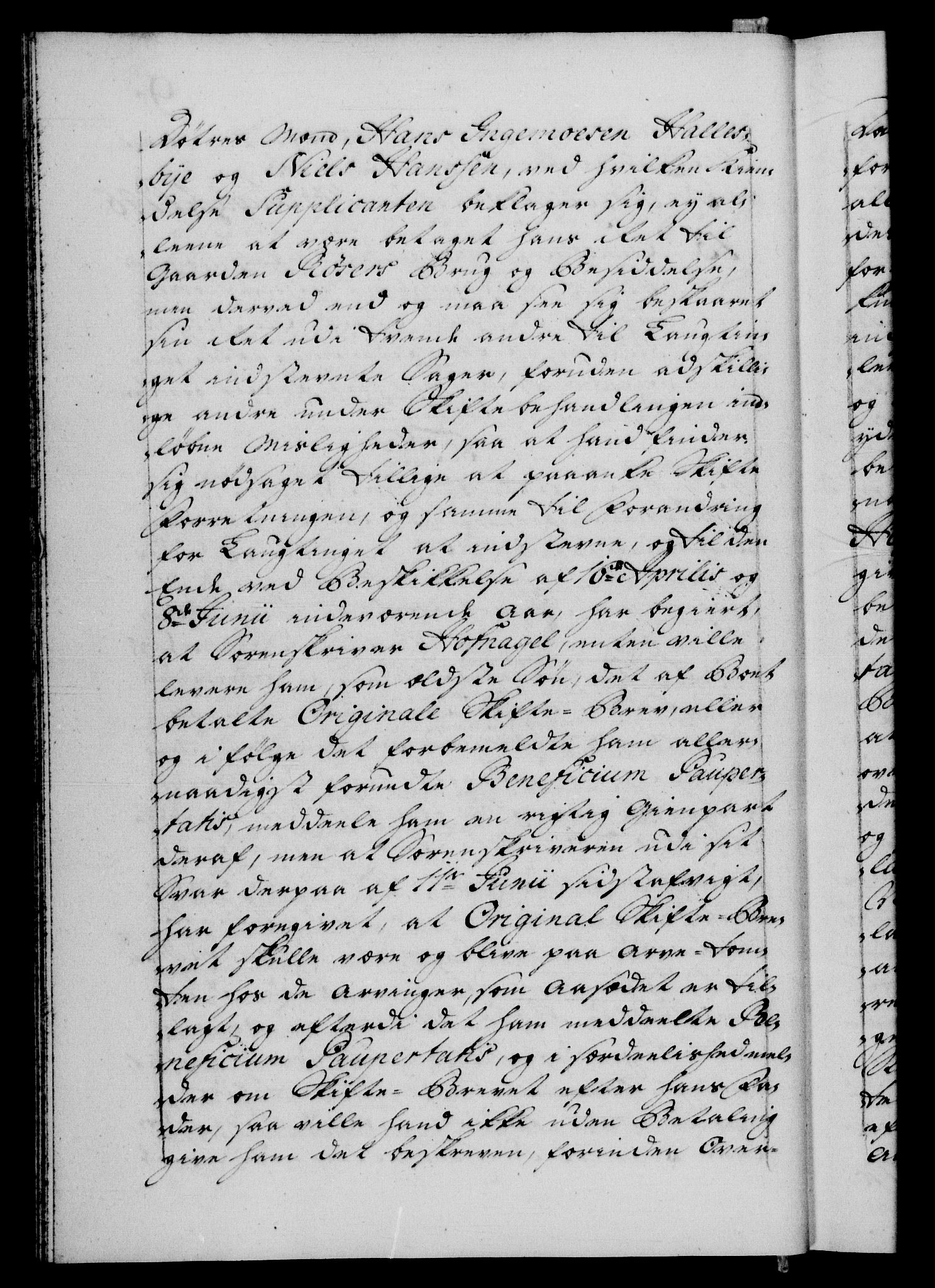 Danske Kanselli 1572-1799, AV/RA-EA-3023/F/Fc/Fca/Fcab/L0031: Norske tegnelser, 1746-1748, p. 9b