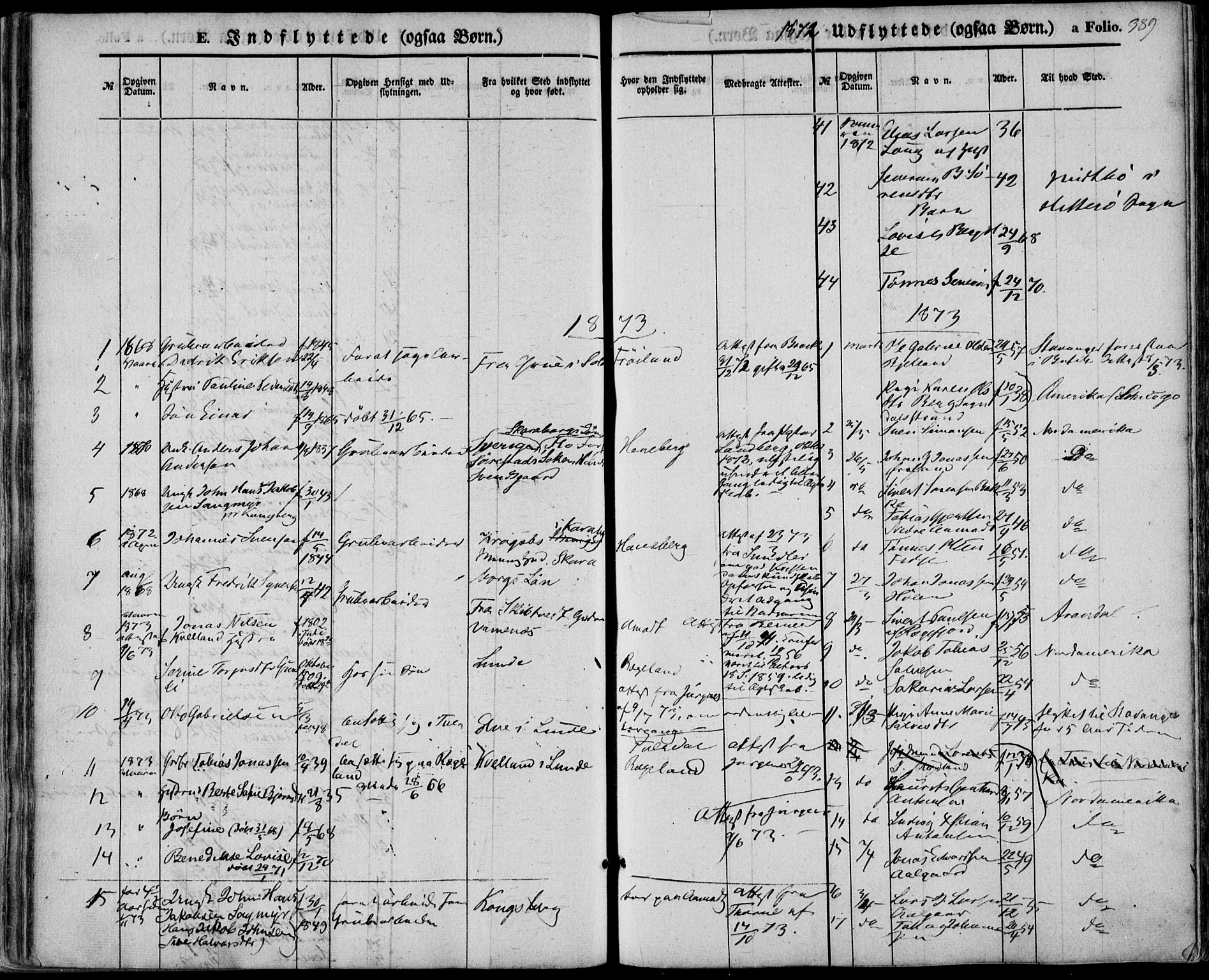 Sokndal sokneprestkontor, SAST/A-101808: Parish register (official) no. A 9, 1857-1874, p. 389