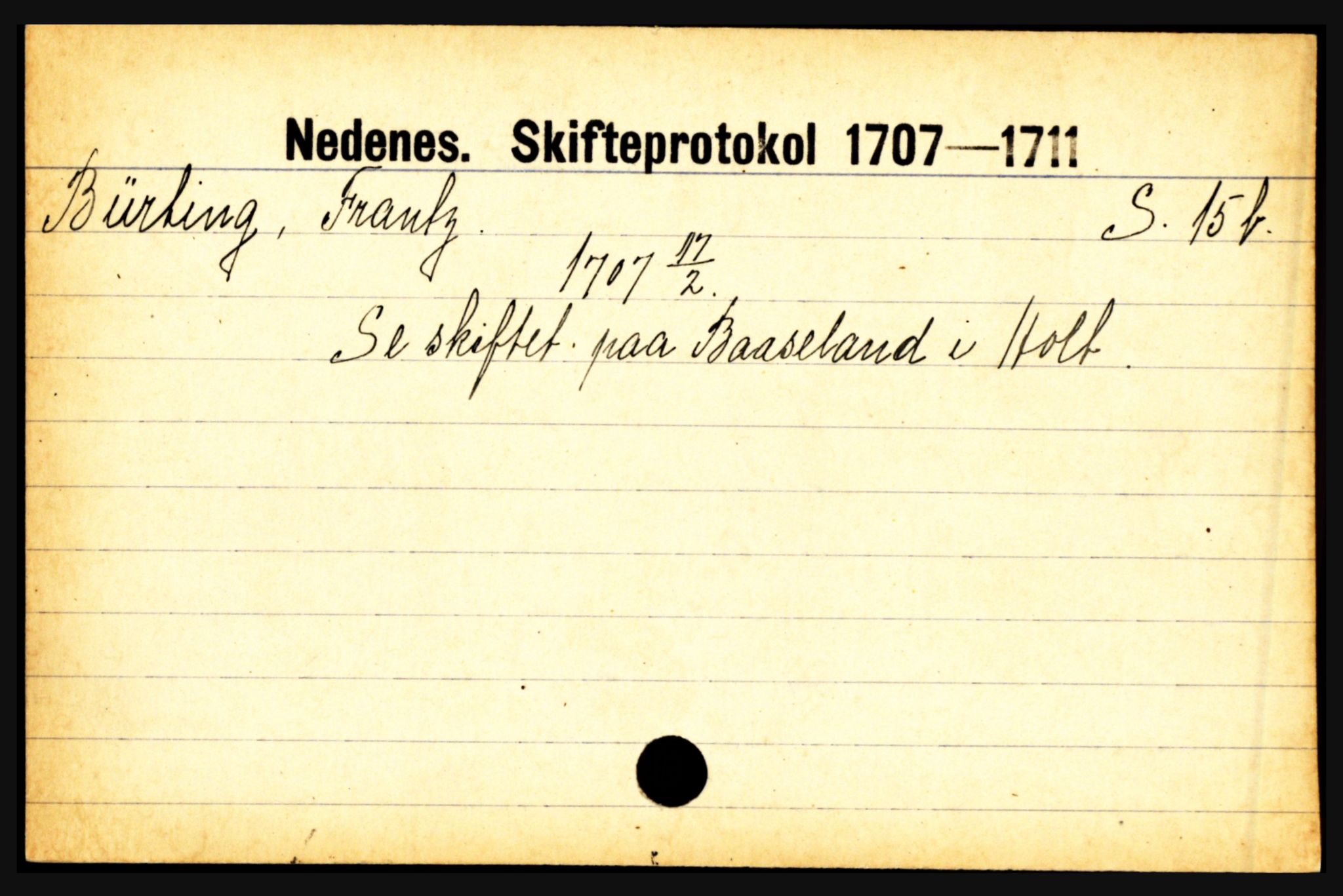 Nedenes sorenskriveri før 1824, AV/SAK-1221-0007/H, p. 4653