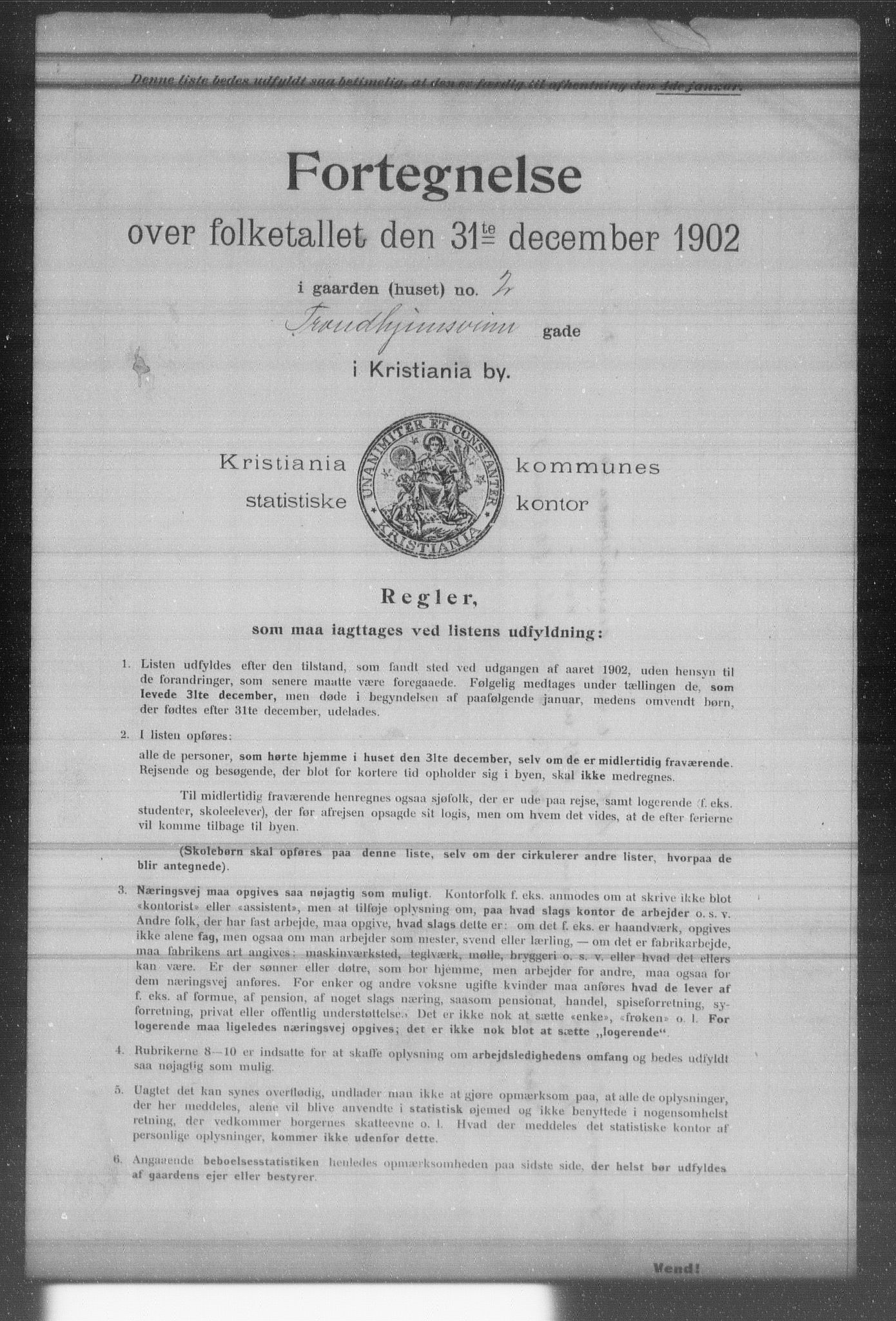 OBA, Municipal Census 1902 for Kristiania, 1902, p. 21538