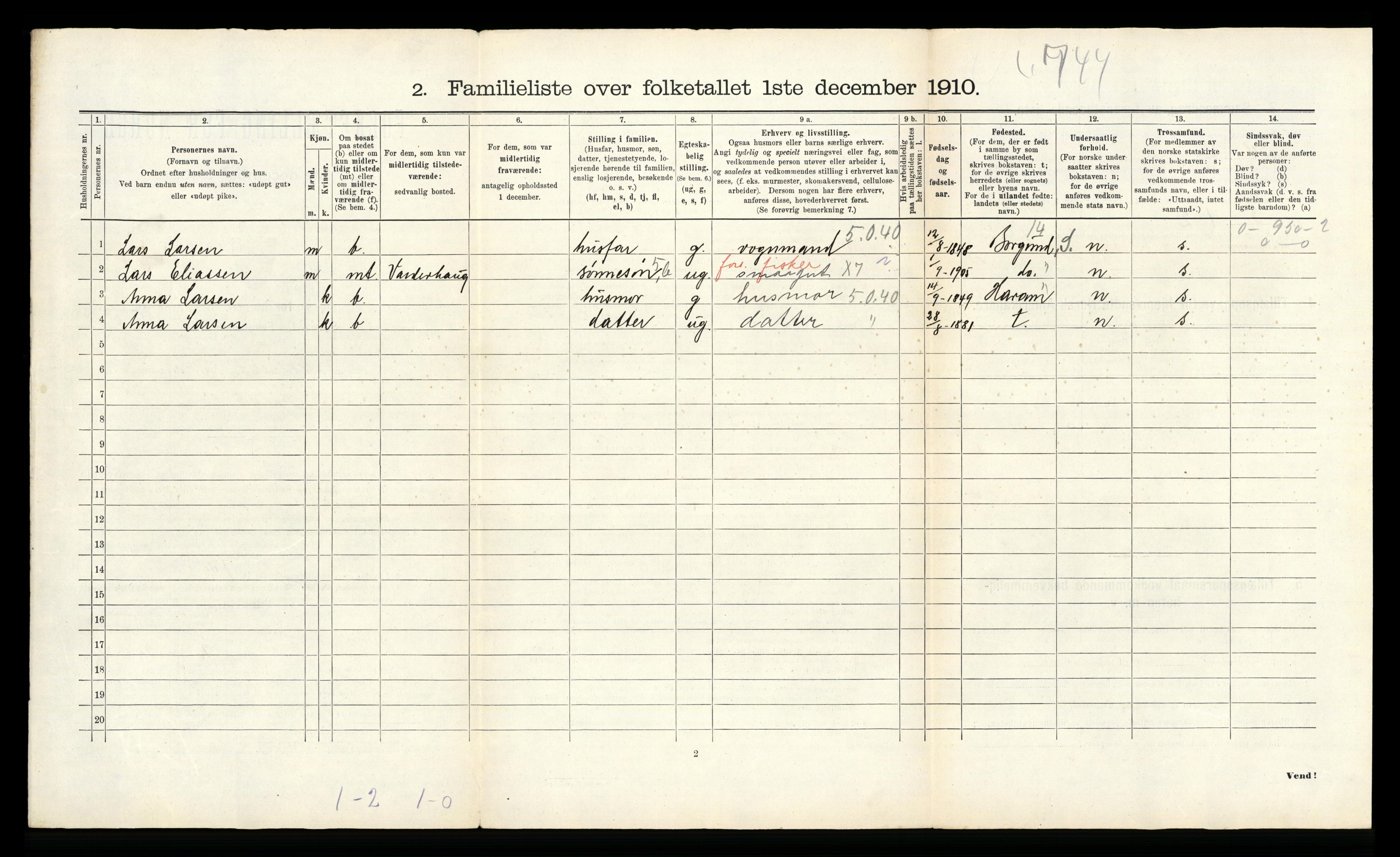 RA, 1910 census for Ålesund, 1910, p. 4022