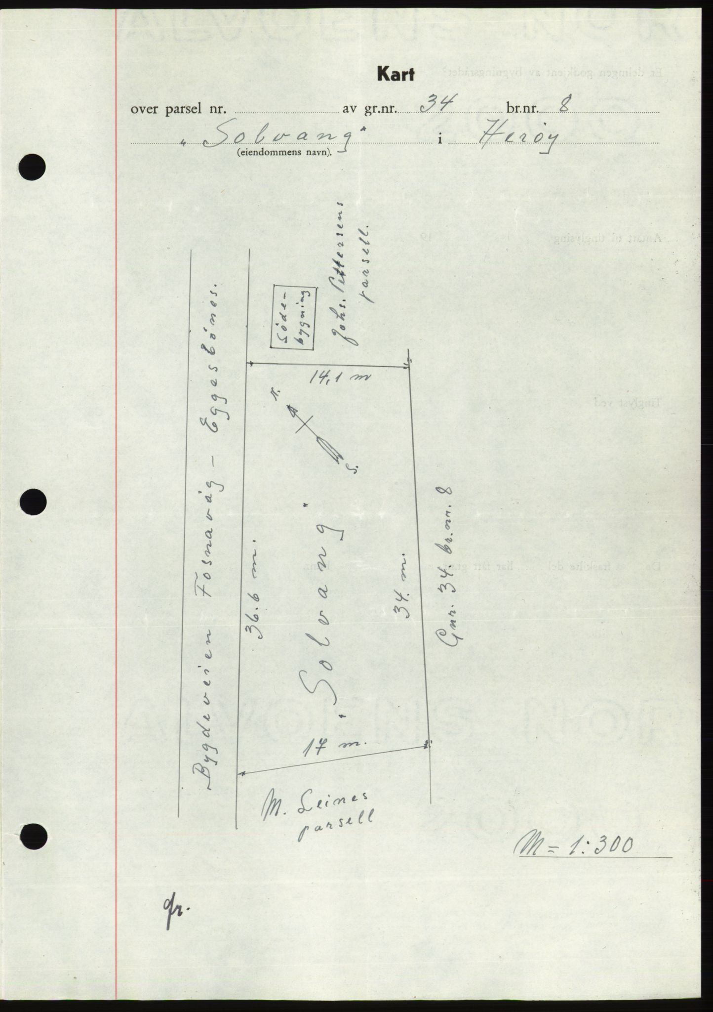 Søre Sunnmøre sorenskriveri, AV/SAT-A-4122/1/2/2C/L0076: Mortgage book no. 2A, 1943-1944, Diary no: : 868/1944