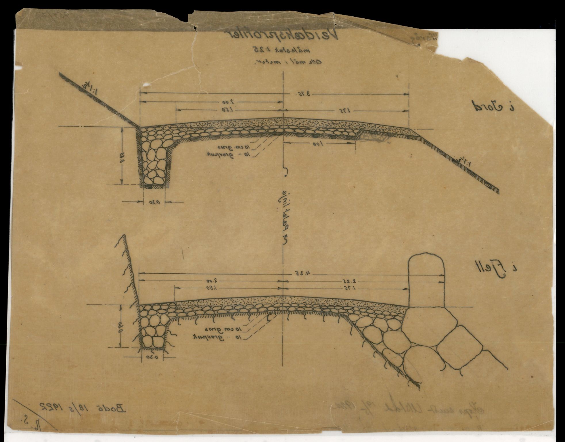 Nordland vegkontor, AV/SAT-A-4181/F/Fa/L0030: Hamarøy/Tysfjord, 1885-1948, p. 219