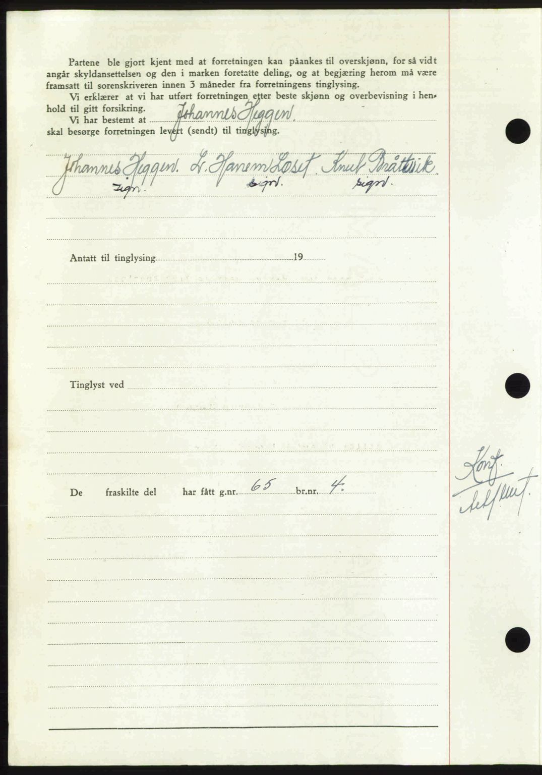 Nordmøre sorenskriveri, AV/SAT-A-4132/1/2/2Ca: Mortgage book no. A115, 1950-1950, Diary no: : 2488/1950