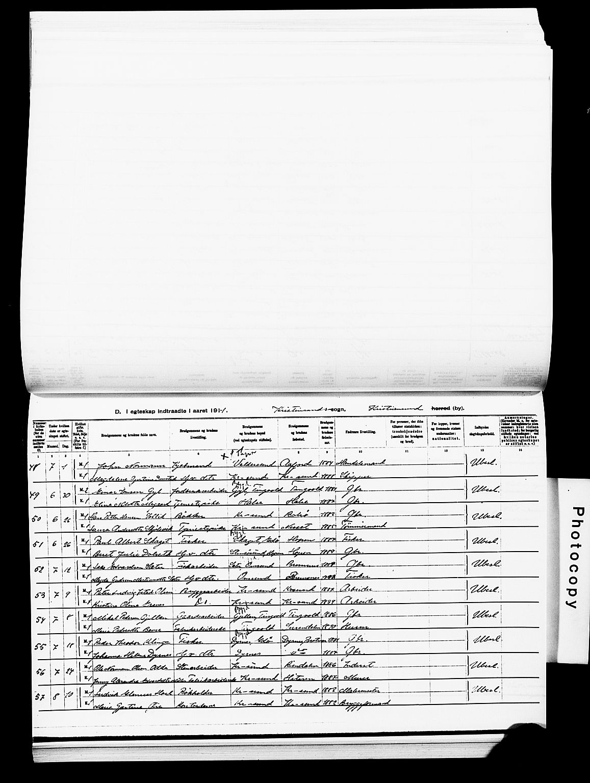 Ministerialprotokoller, klokkerbøker og fødselsregistre - Møre og Romsdal, AV/SAT-A-1454/572/L0859: Parish register (official) no. 572D03, 1903-1916