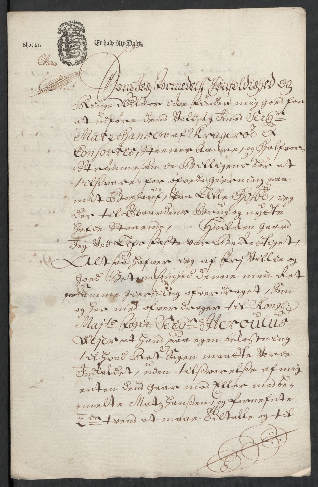 Rentekammeret inntil 1814, Reviderte regnskaper, Fogderegnskap, AV/RA-EA-4092/R36/L2097: Fogderegnskap Øvre og Nedre Telemark og Bamble, 1697, p. 478