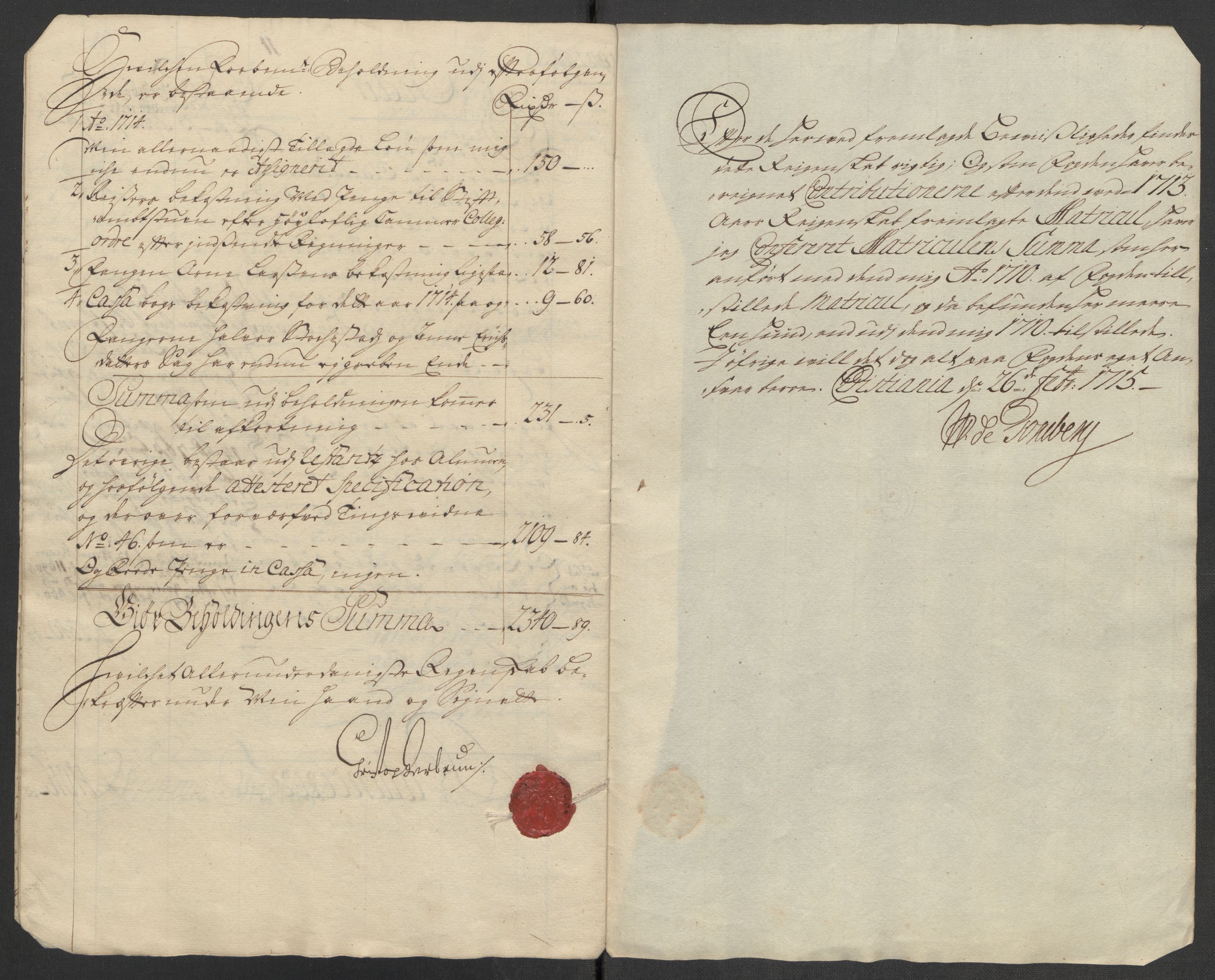 Rentekammeret inntil 1814, Reviderte regnskaper, Fogderegnskap, AV/RA-EA-4092/R17/L1183: Fogderegnskap Gudbrandsdal, 1714, p. 9