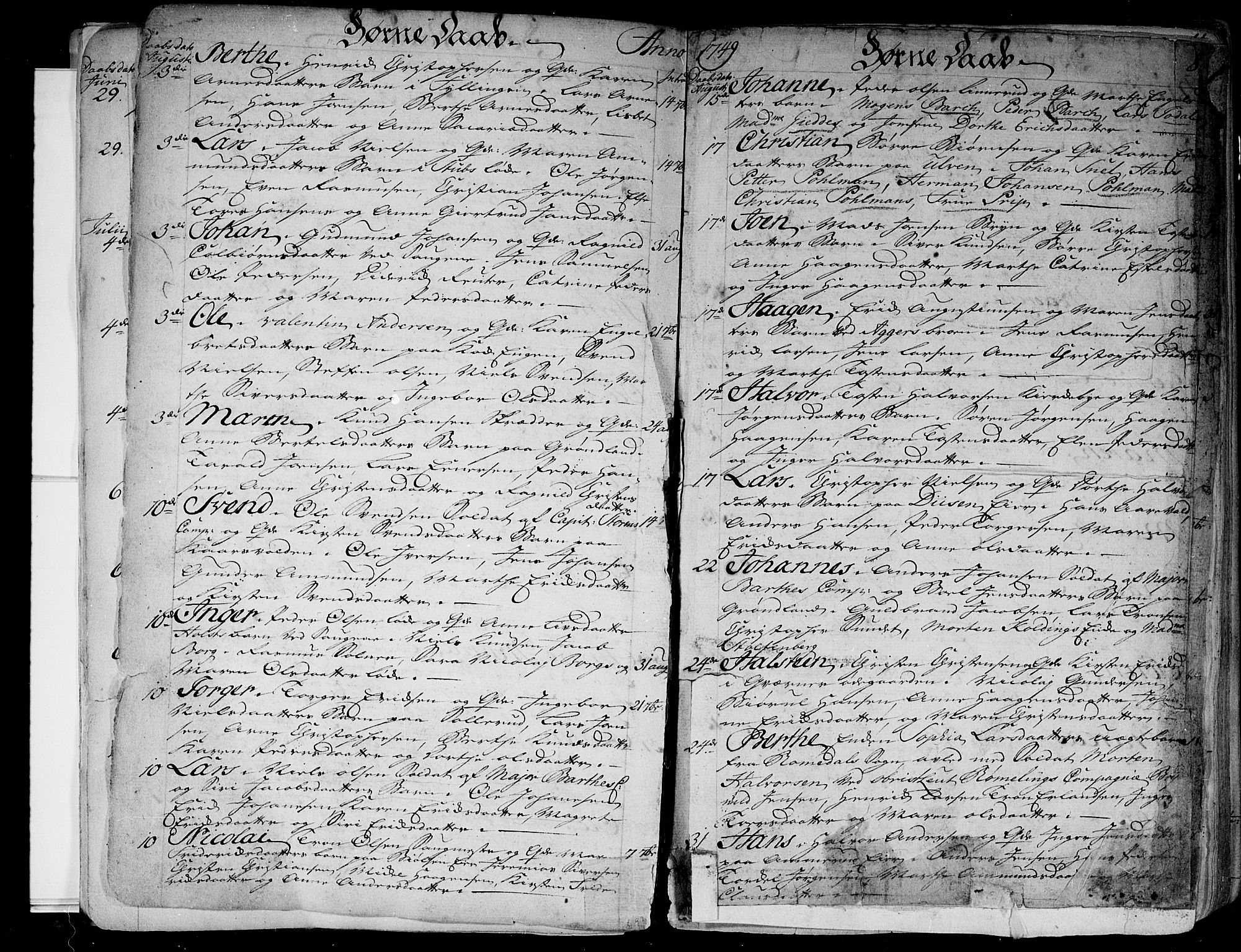 Aker prestekontor kirkebøker, AV/SAO-A-10861/F/L0008: Parish register (official) no. 8, 1749-1765, p. 8