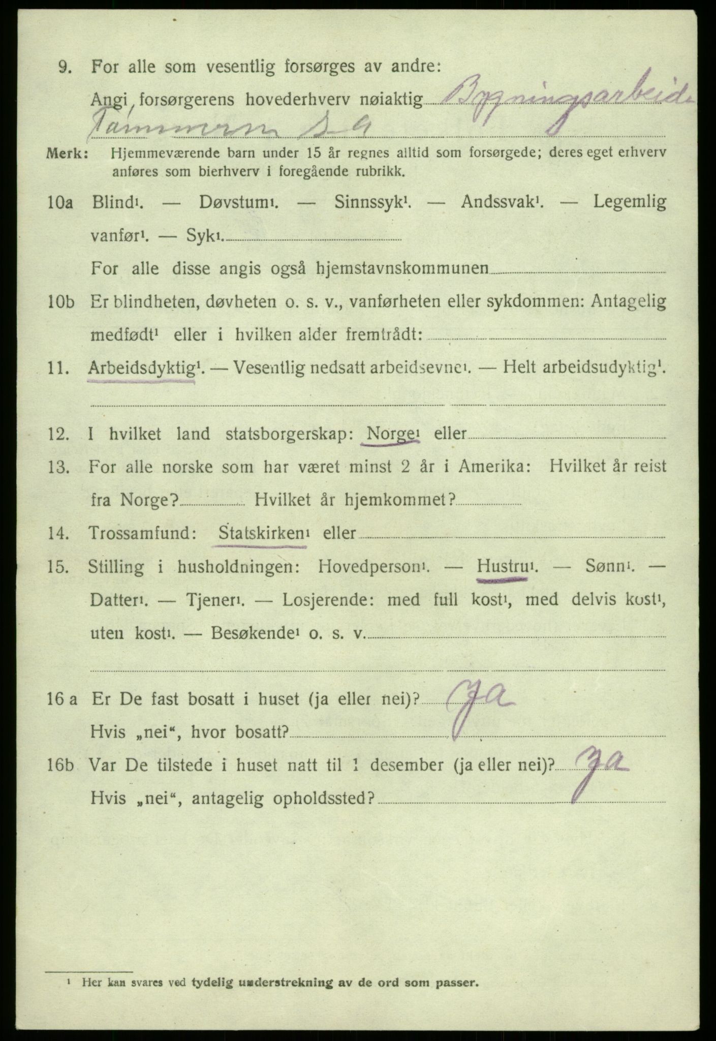 SAB, 1920 census for Hålandsdal, 1920, p. 659