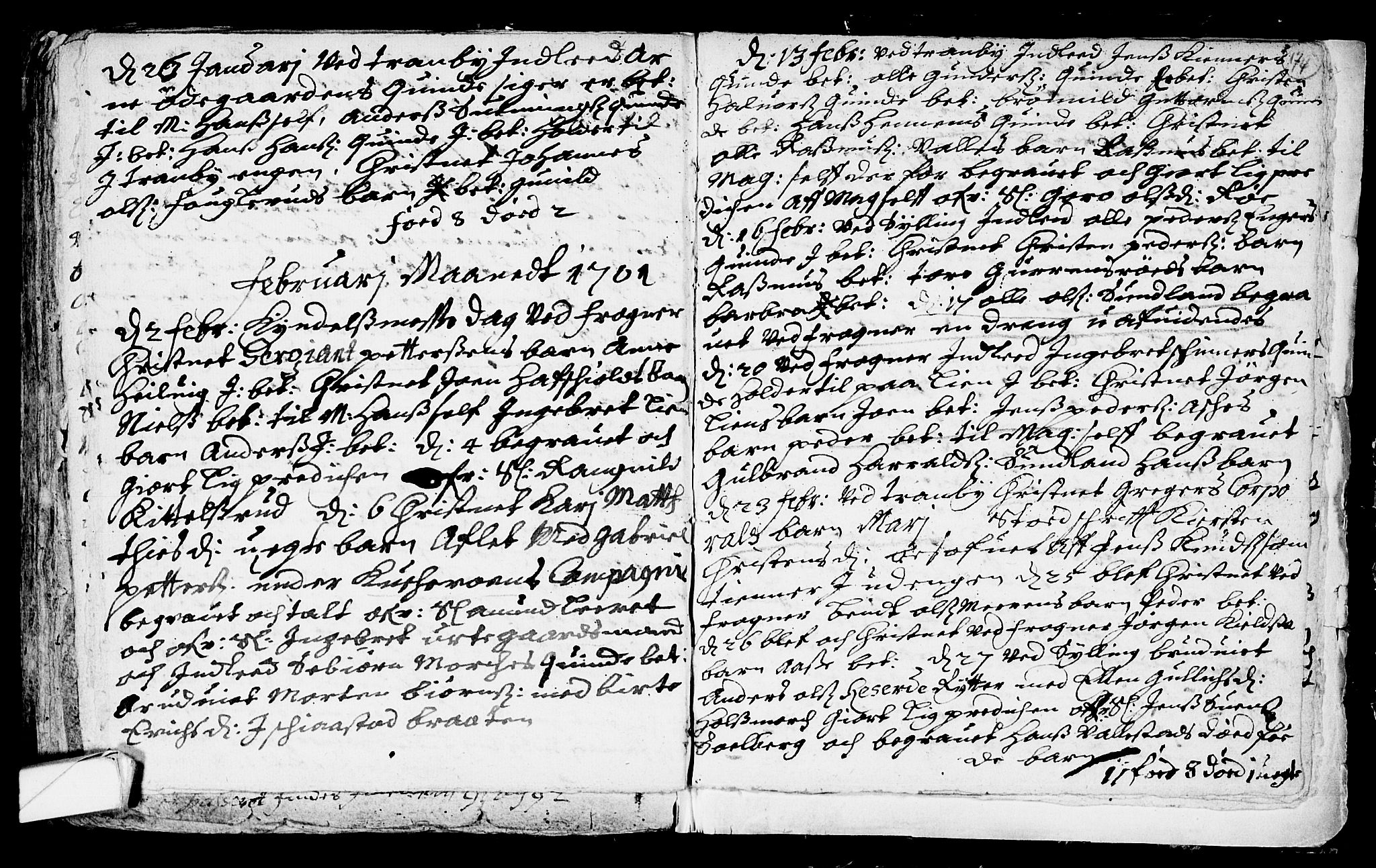 Lier kirkebøker, AV/SAKO-A-230/F/Fa/L0001: Parish register (official) no. I 1, 1672-1701, p. 174