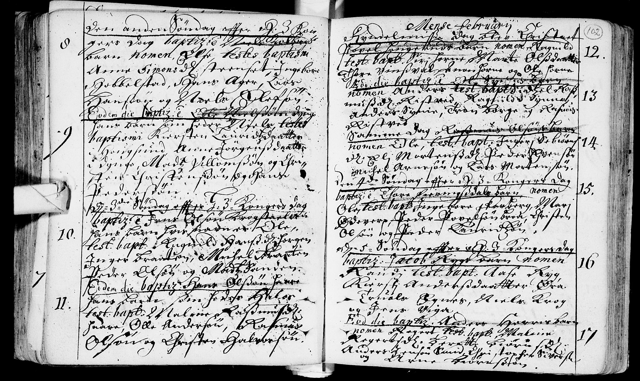 Eiker kirkebøker, AV/SAKO-A-4/F/Fa/L0002: Parish register (official) no. I 2, 1705-1724, p. 102