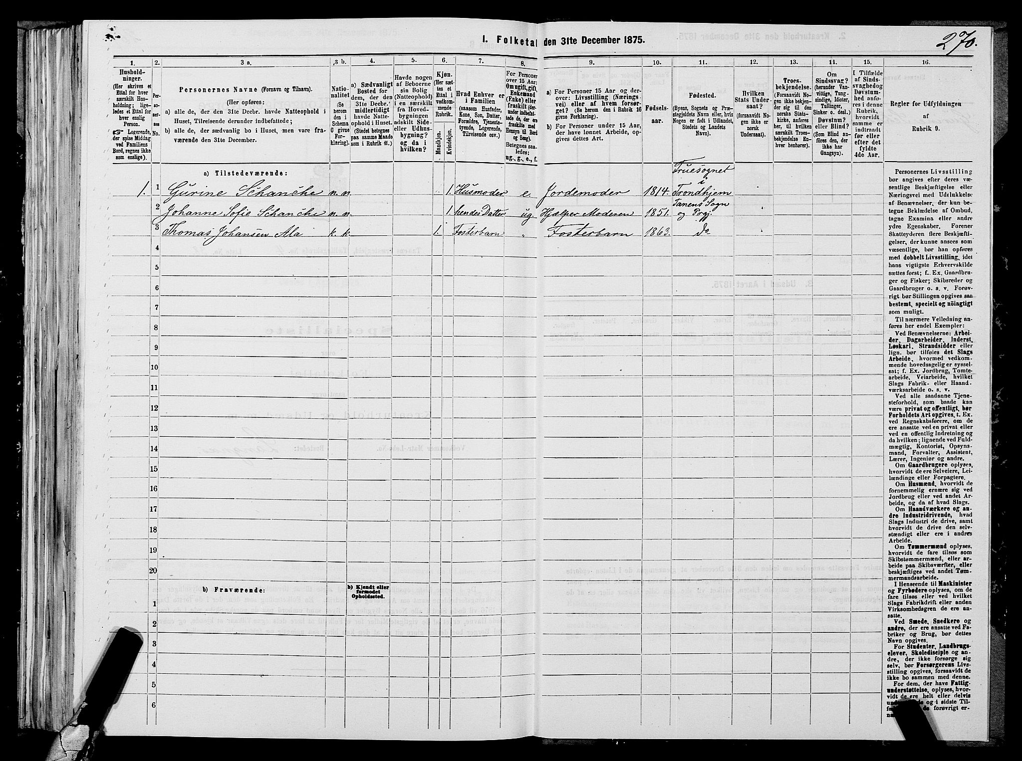 SATØ, 1875 census for 2025P Tana, 1875, p. 1270