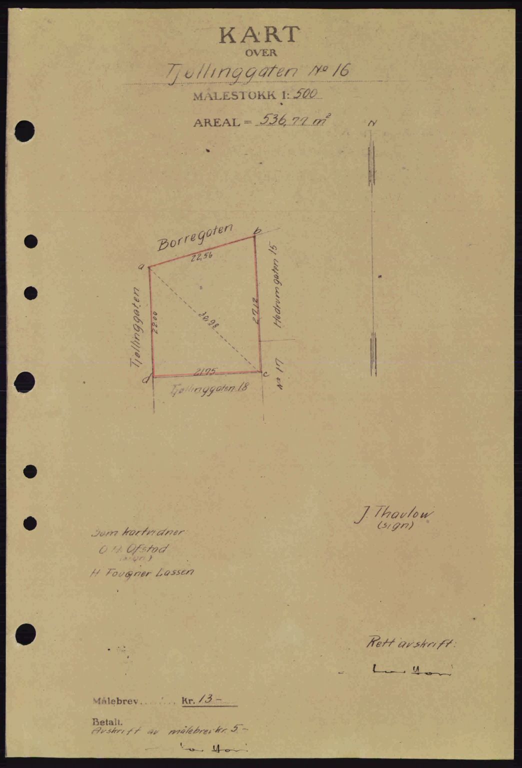 Tønsberg sorenskriveri, AV/SAKO-A-130/G/Ga/Gaa/L0016: Mortgage book no. A16, 1944-1945, Diary no: : 446/1945