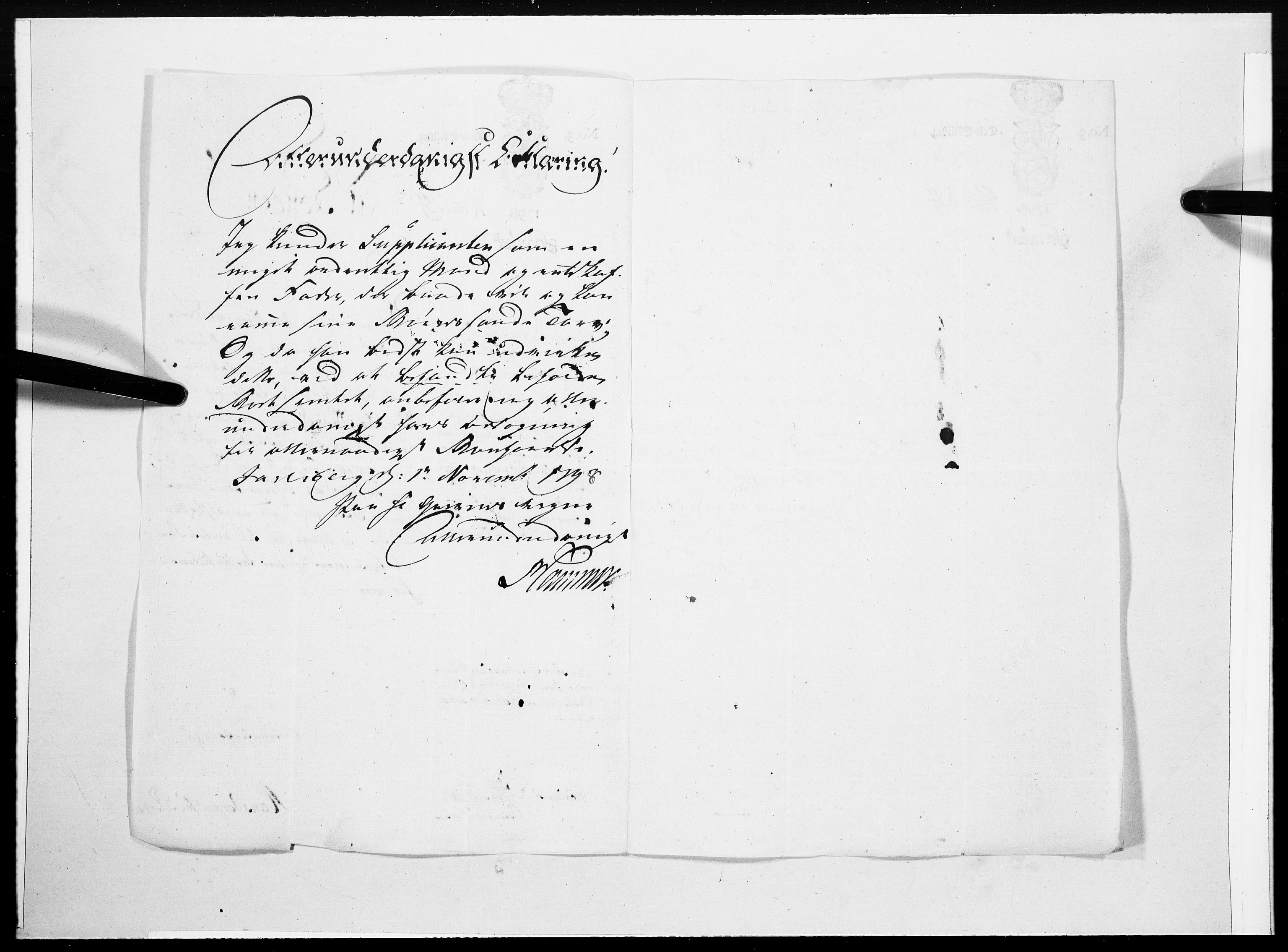 Danske Kanselli 1572-1799, AV/RA-EA-3023/F/Fc/Fcc/Fcca/L0315: Norske innlegg 1572-1799, 1798, p. 357