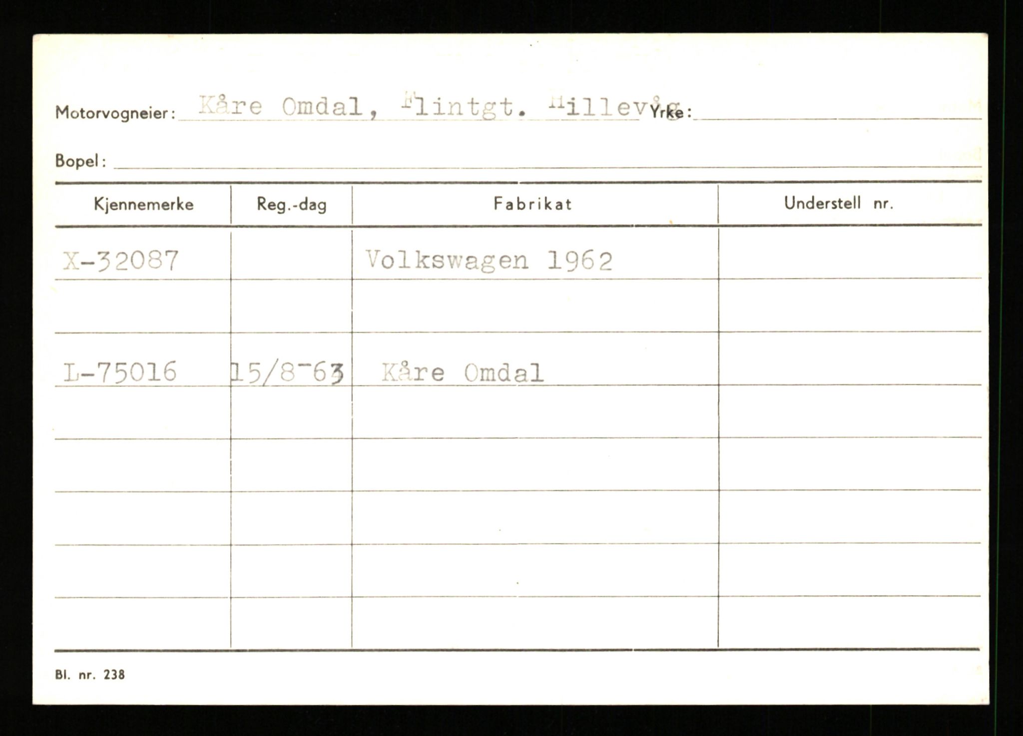 Stavanger trafikkstasjon, AV/SAST-A-101942/0/G/L0005: Registreringsnummer: 23000 - 34245, 1930-1971, p. 2810