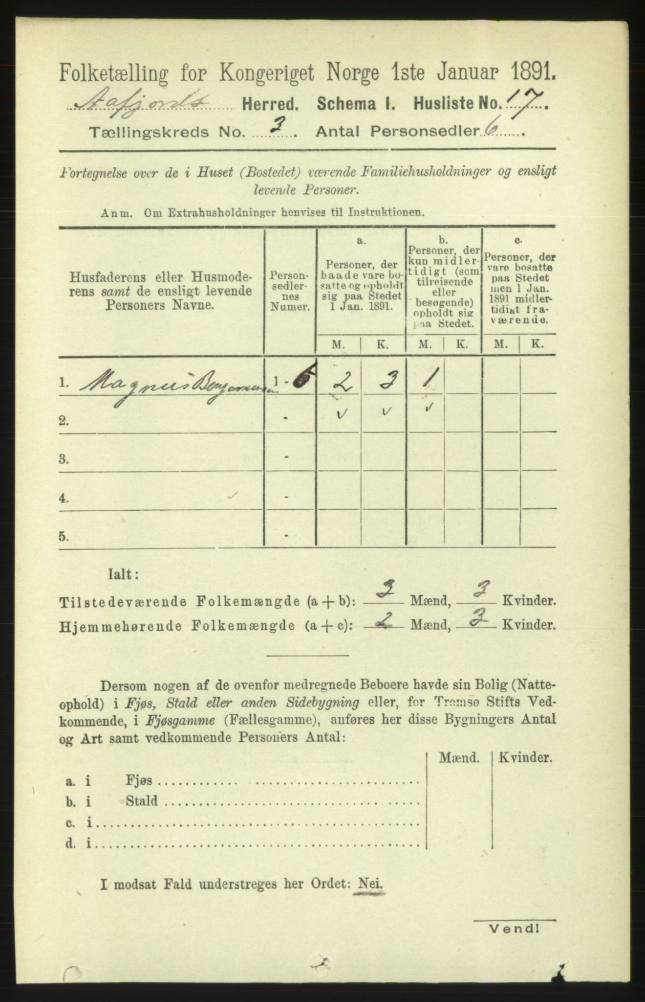 RA, 1891 census for 1630 Åfjord, 1891, p. 568