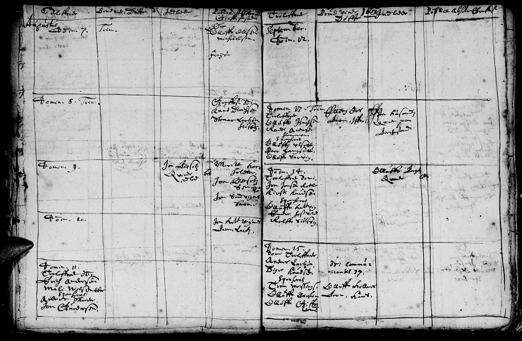 Ministerialprotokoller, klokkerbøker og fødselsregistre - Møre og Romsdal, AV/SAT-A-1454/586/L0975: Parish register (official) no. 586A01, 1645-1681