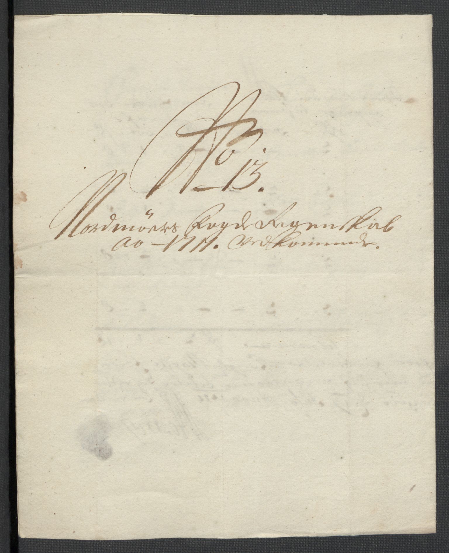 Rentekammeret inntil 1814, Reviderte regnskaper, Fogderegnskap, AV/RA-EA-4092/R56/L3745: Fogderegnskap Nordmøre, 1711, p. 292