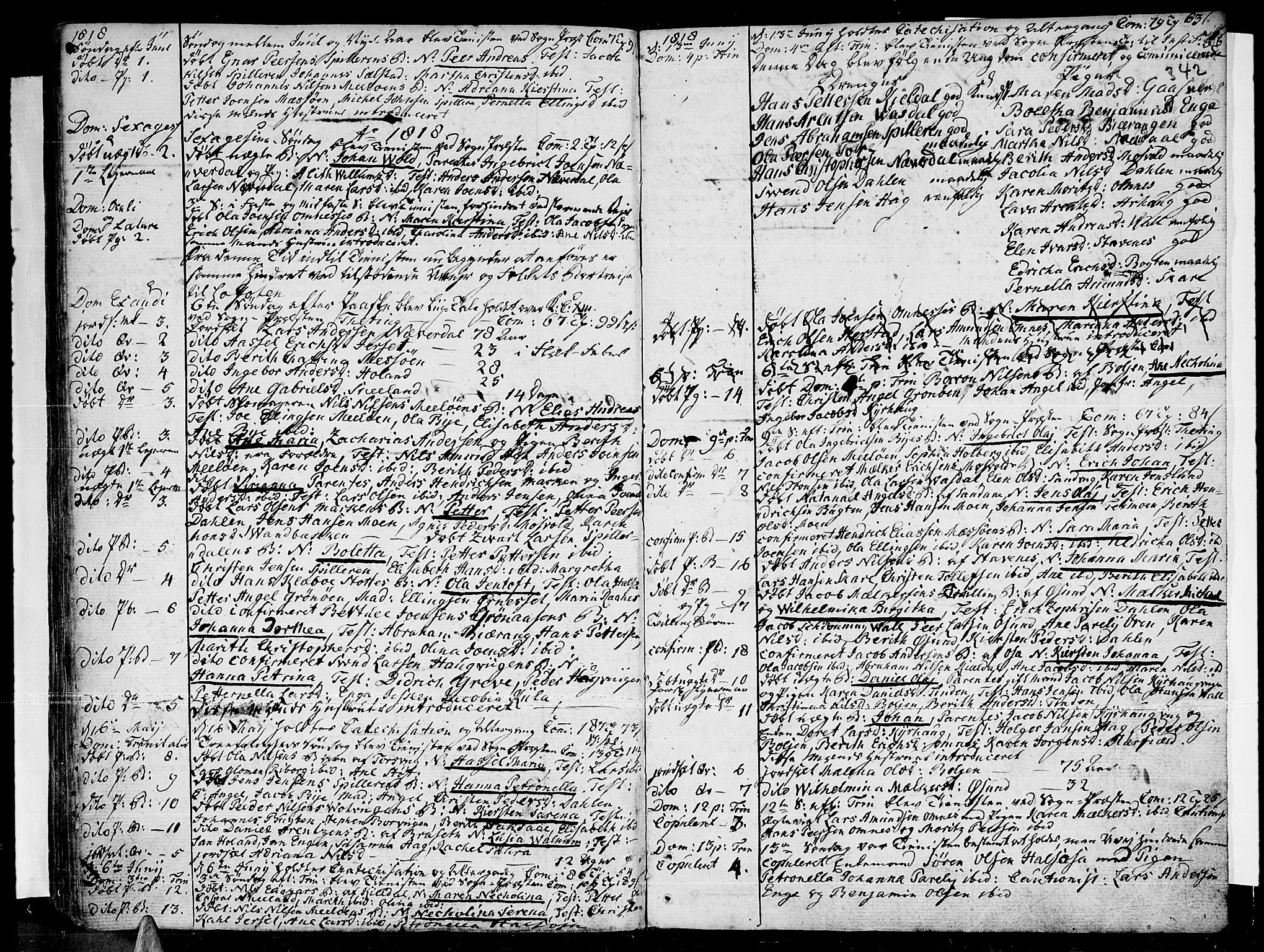 Ministerialprotokoller, klokkerbøker og fødselsregistre - Nordland, SAT/A-1459/841/L0591: Parish register (official) no. 841A03 /2, 1777-1819, p. 341-342