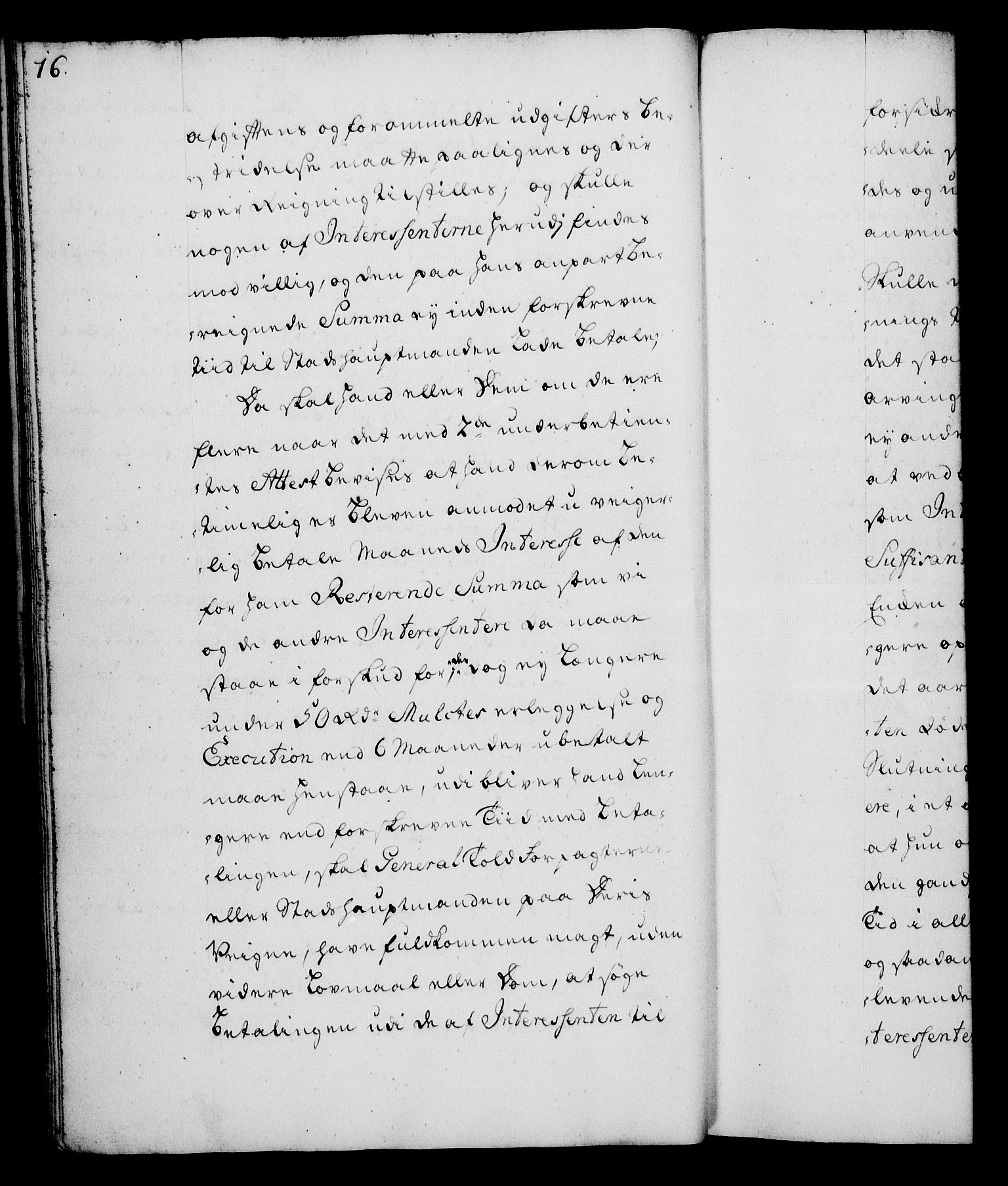 Rentekammeret, Kammerkanselliet, AV/RA-EA-3111/G/Gg/Gga/L0006: Norsk ekspedisjonsprotokoll med register (merket RK 53.6), 1749-1759, p. 16