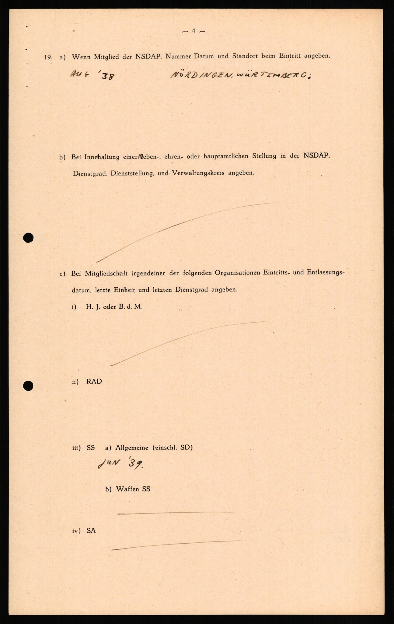 Forsvaret, Forsvarets overkommando II, AV/RA-RAFA-3915/D/Db/L0020: CI Questionaires. Tyske okkupasjonsstyrker i Norge. Tyskere., 1945-1946, p. 505