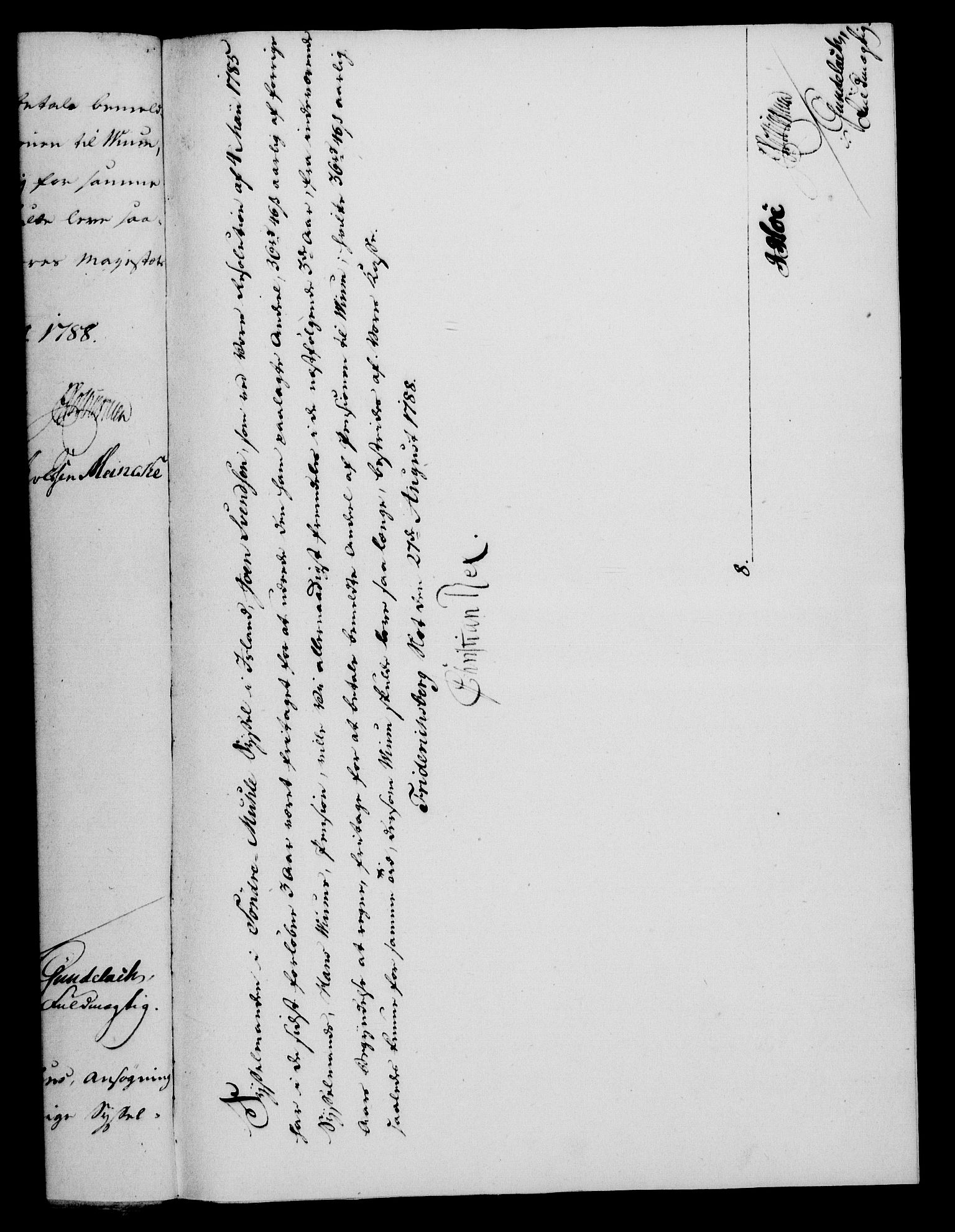 Rentekammeret, Kammerkanselliet, AV/RA-EA-3111/G/Gf/Gfa/L0070: Norsk relasjons- og resolusjonsprotokoll (merket RK 52.70), 1788, p. 450