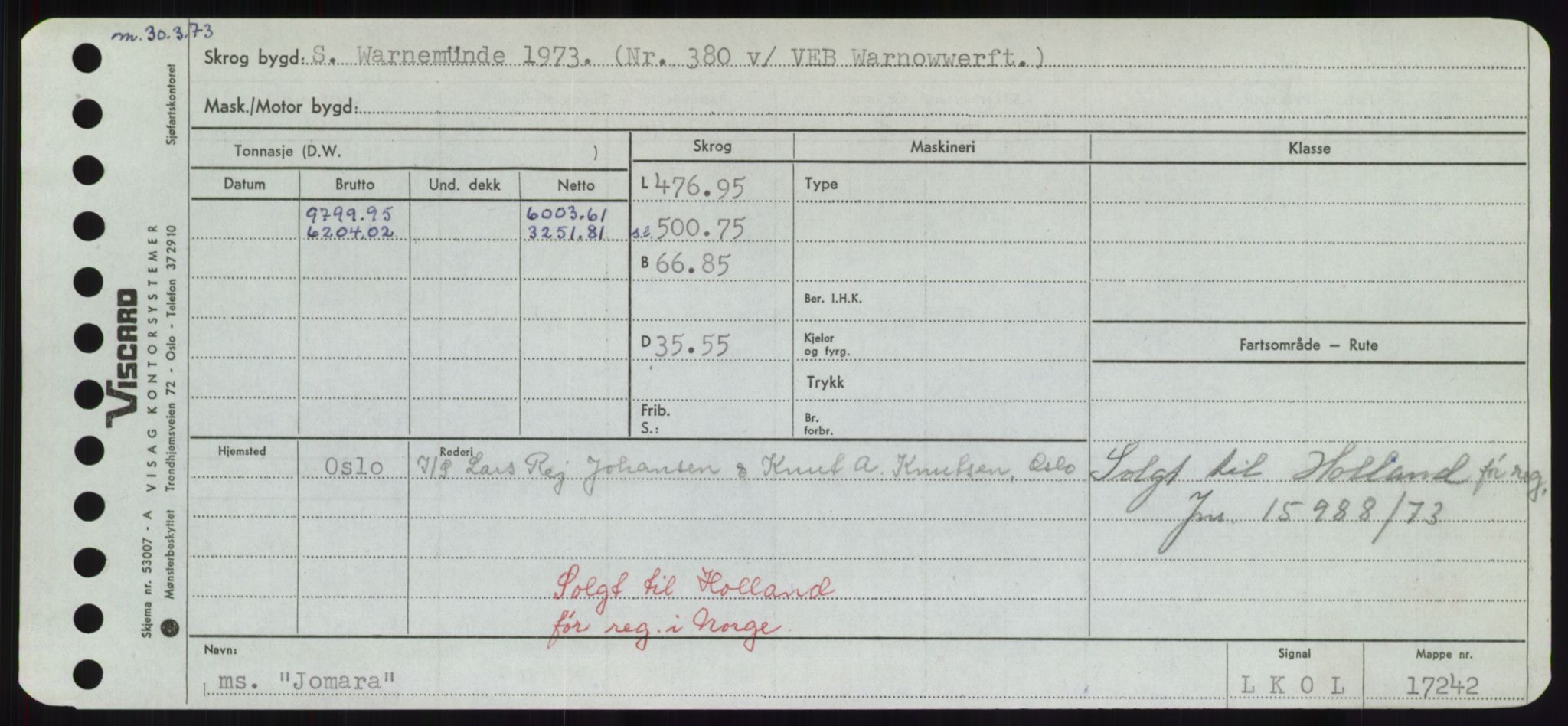 Sjøfartsdirektoratet med forløpere, Skipsmålingen, AV/RA-S-1627/H/Hd/L0019: Fartøy, J, p. 527