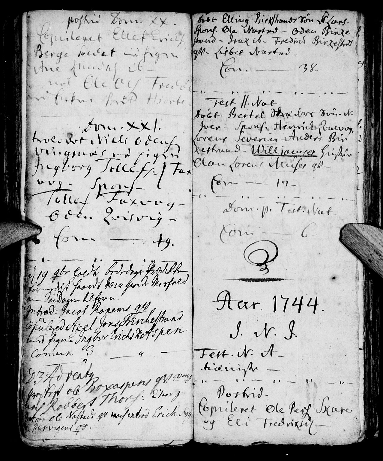 Ministerialprotokoller, klokkerbøker og fødselsregistre - Møre og Romsdal, AV/SAT-A-1454/573/L0871: Parish register (official) no. 573A01, 1732-1754