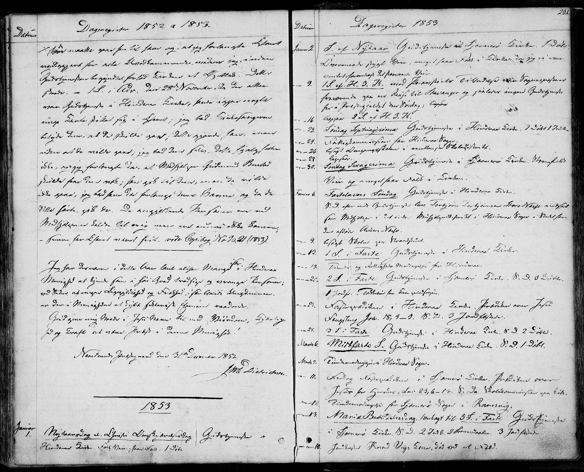 Nedstrand sokneprestkontor, SAST/A-101841/01/IV: Parish register (official) no. A 8, 1839-1860, p. 202