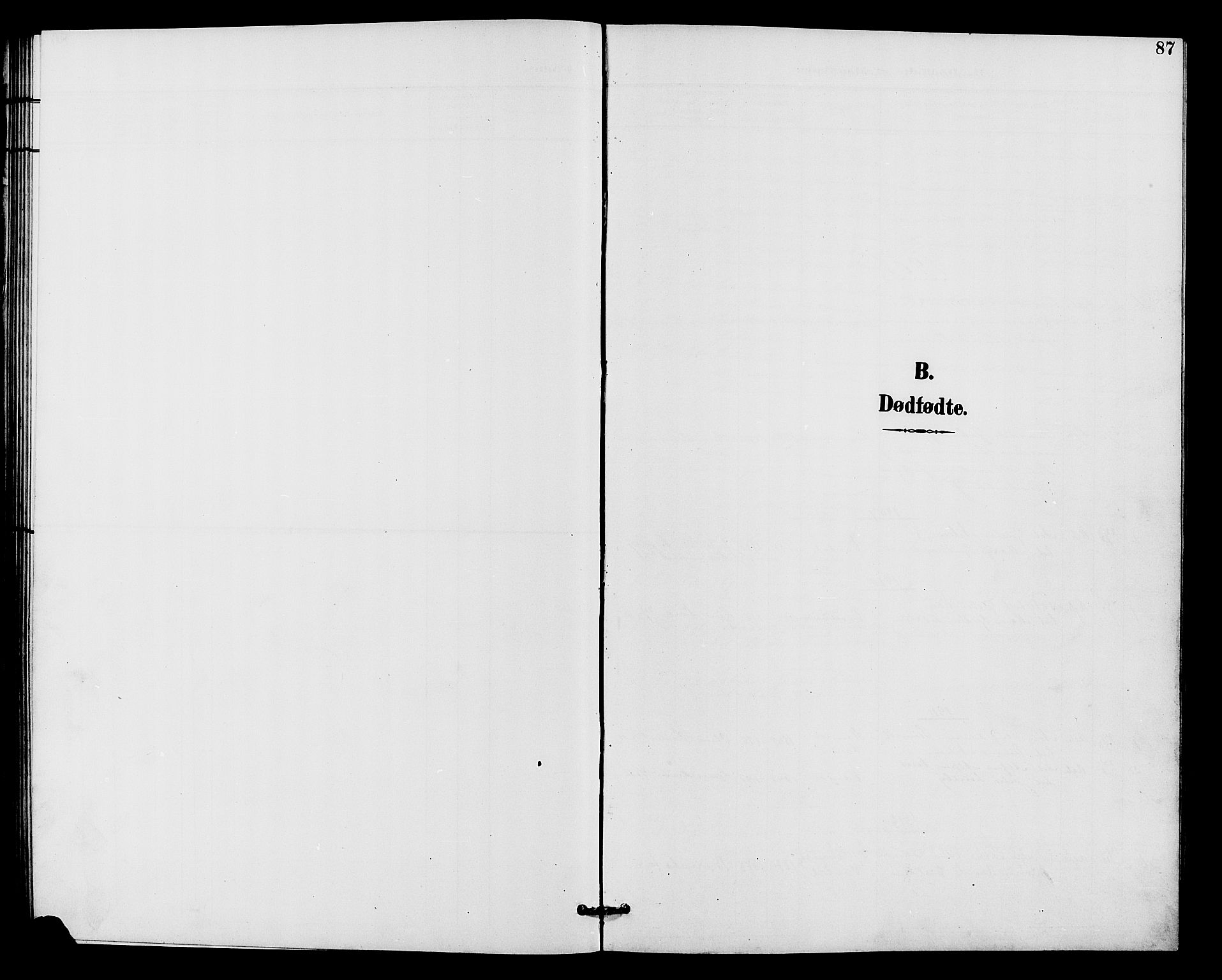 Vardal prestekontor, SAH/PREST-100/H/Ha/Hab/L0011: Parish register (copy) no. 11, 1899-1913, p. 87