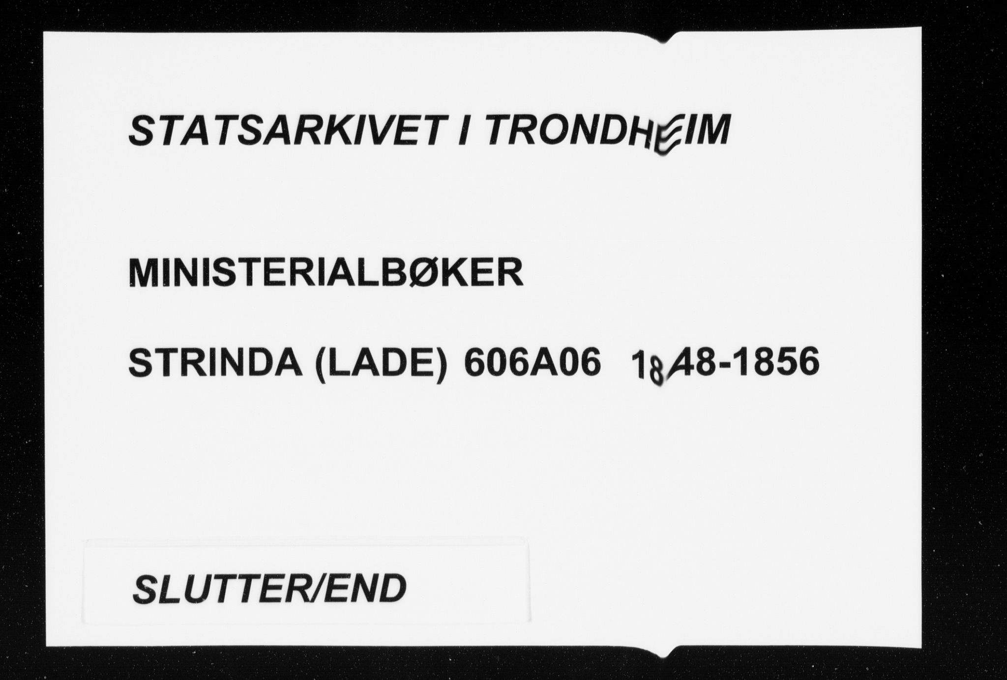 Ministerialprotokoller, klokkerbøker og fødselsregistre - Sør-Trøndelag, SAT/A-1456/606/L0291: Parish register (official) no. 606A06, 1848-1856