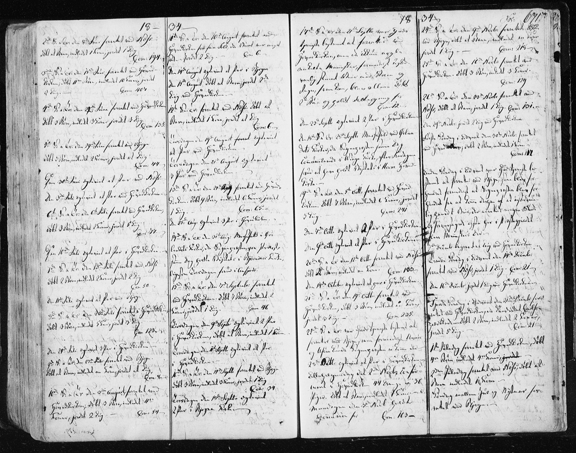 Ministerialprotokoller, klokkerbøker og fødselsregistre - Sør-Trøndelag, SAT/A-1456/659/L0735: Parish register (official) no. 659A05, 1826-1841, p. 671